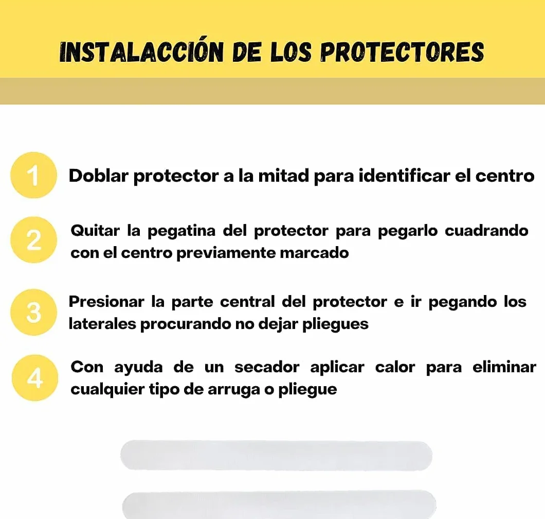 Protecteur de raquette de padel transparent Lot de 2 Drapeau espagnol