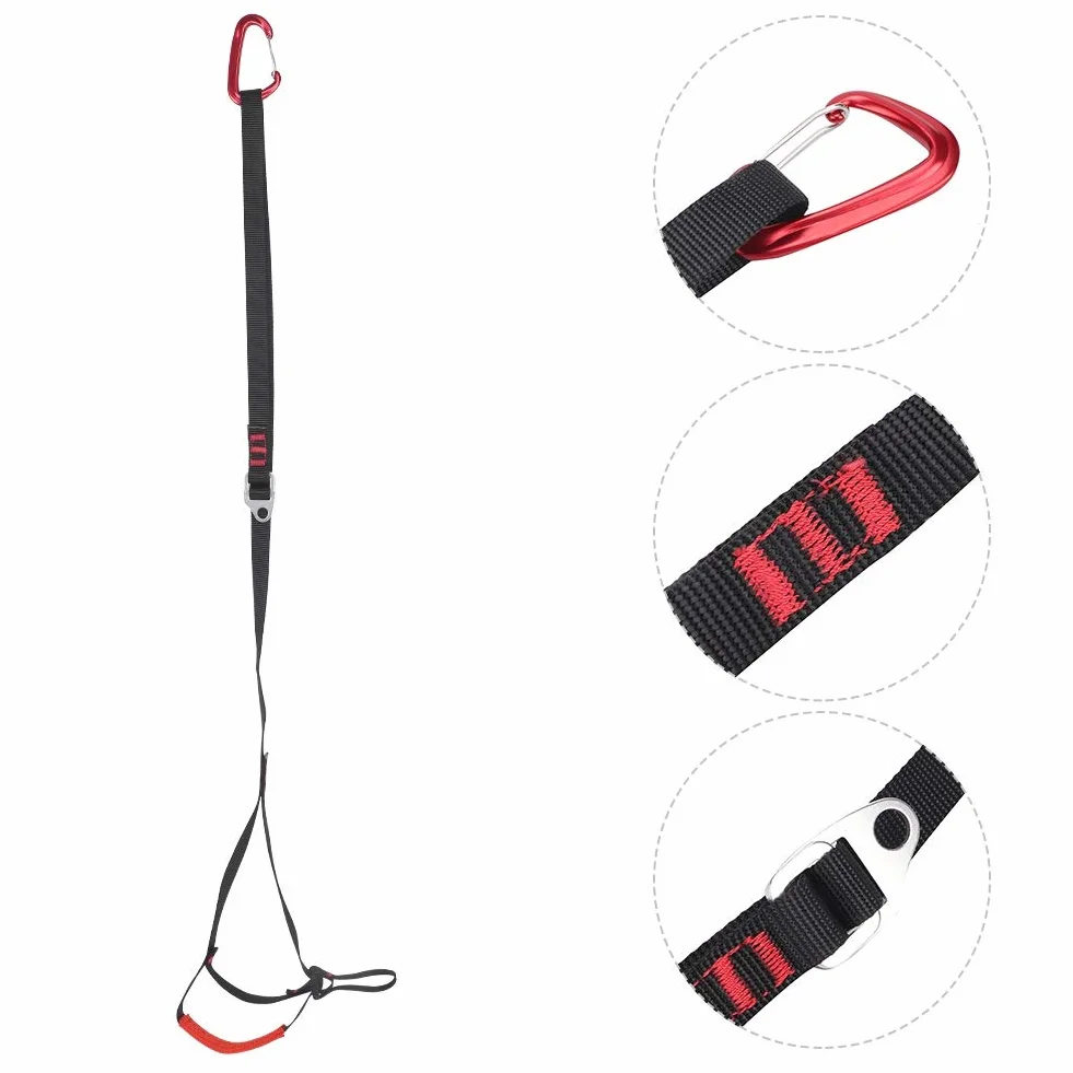 MAGT Ascendeur Pied Sangle Réglable pour Escalade Rappel Sauvetage Sports Plein Air