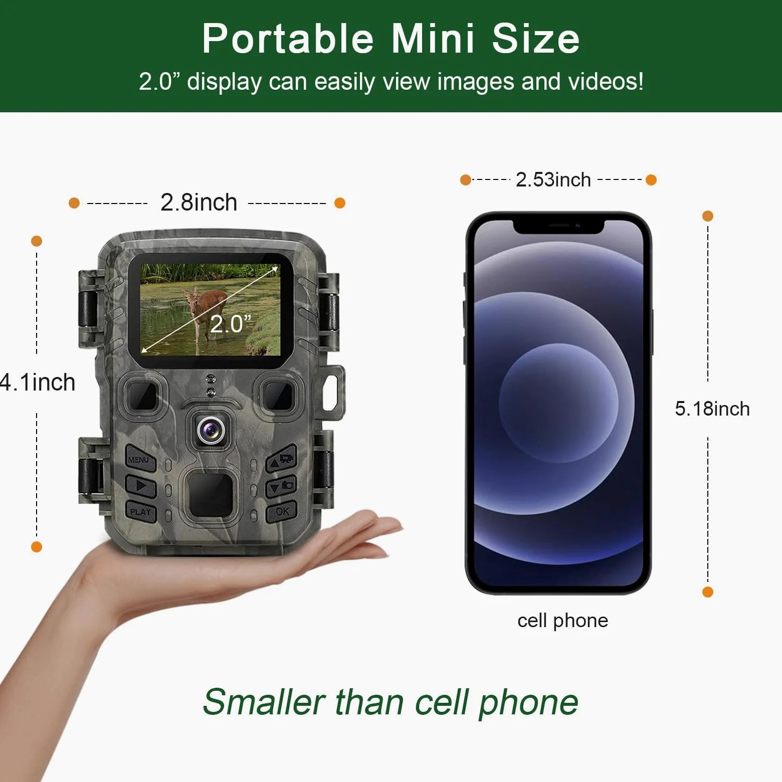 Générique Faunpeak Wildlife Camera for Garden, with Night Vision Motion Activated, 4k Night Vision, Trail Cam (1pc)