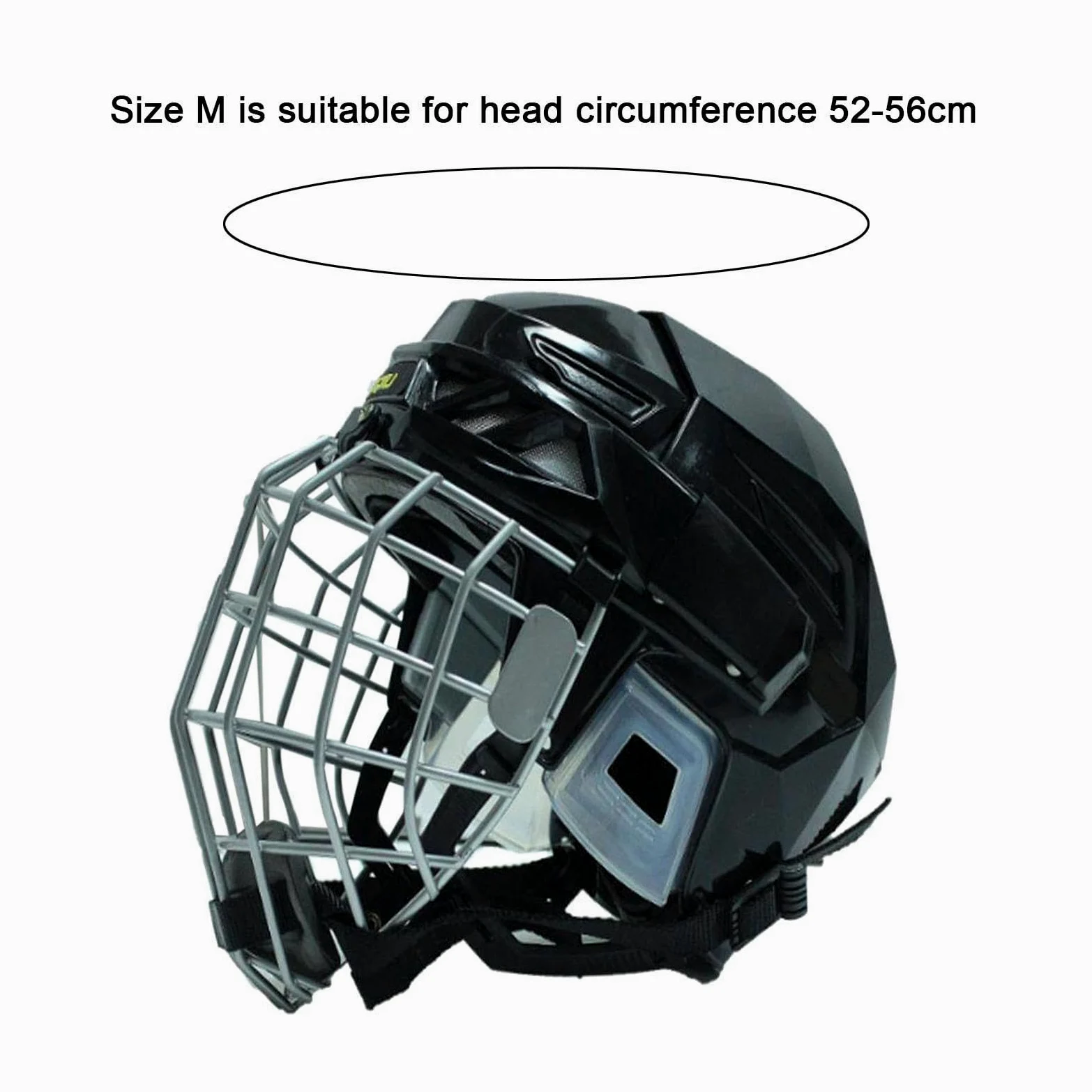 kowaku Casque de Hockey Casque de Sport Casque de Hockey sur Glace Casque de Patin à Glace Professionnel Fourniture de Hockey pour Exercice de Pratique de