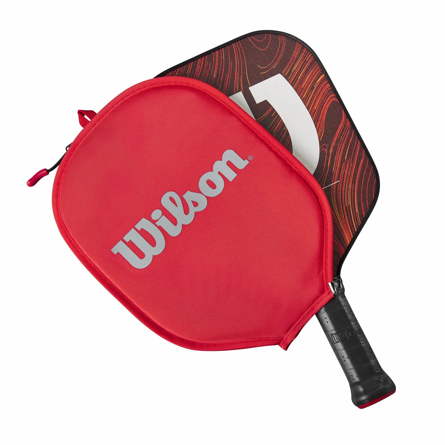 Wilson Housse de Raquette Padel Pickleball Rouge Gris