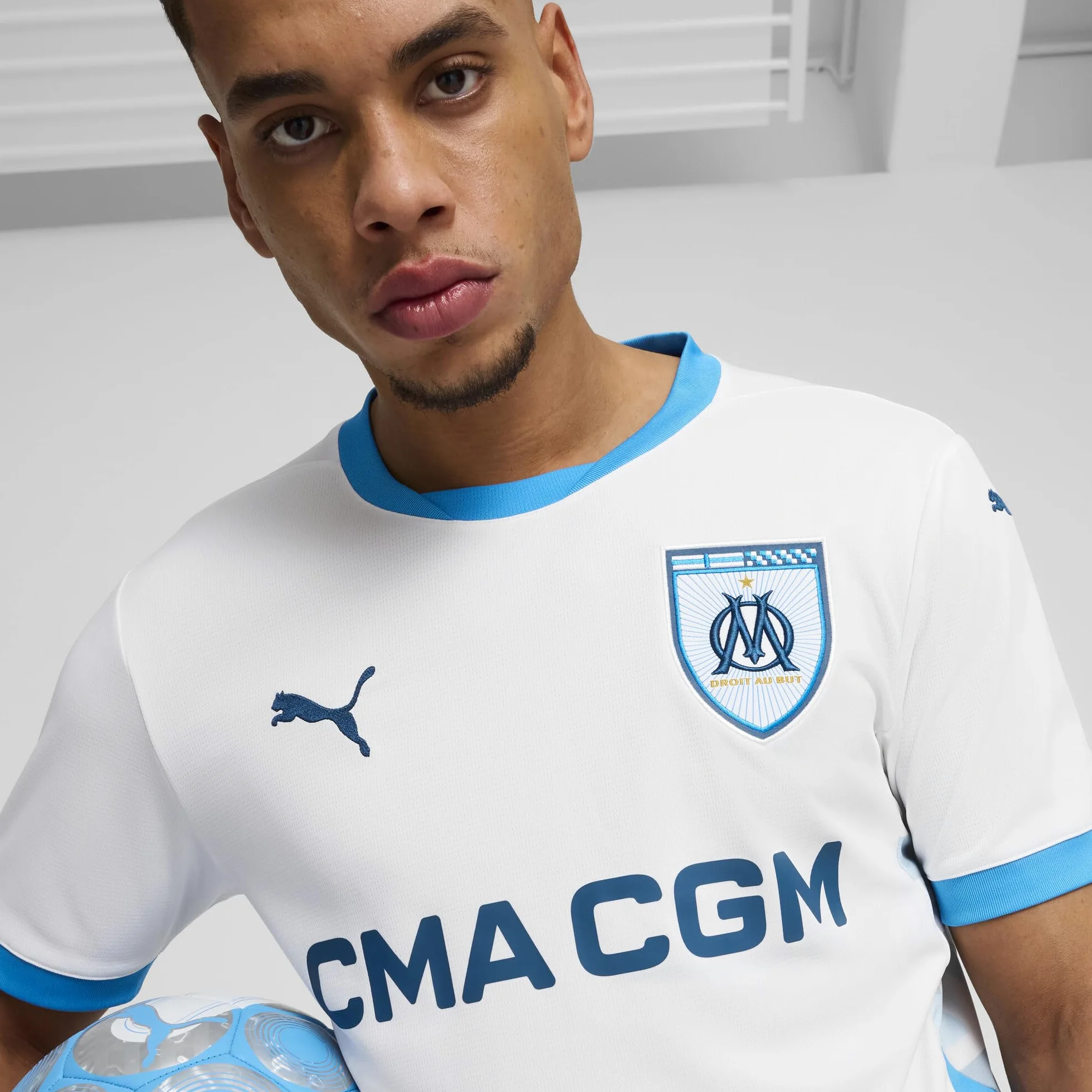 PUMA Om Home Jersey Replica, Maillot de Football - S