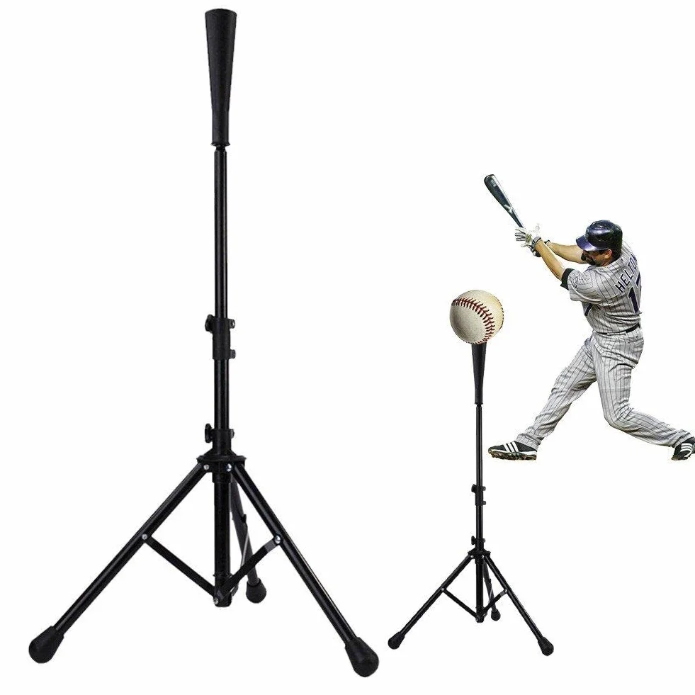 Baseball Softball Batting Tee Adjustable Training Hitting Tee