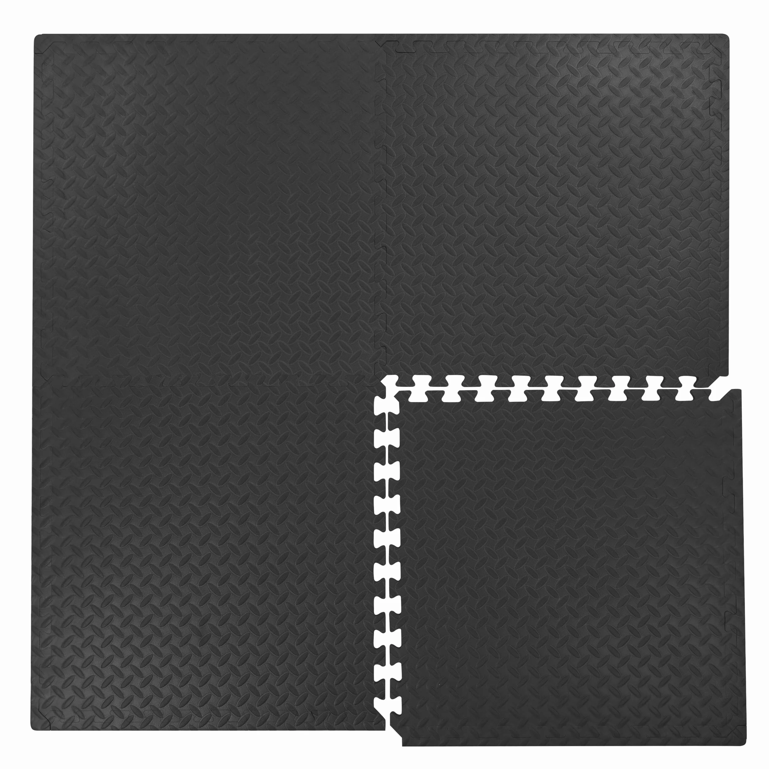 Tapis de sport Puzzle EVA 63x63x1 cm Protection Sol Garage Fitness