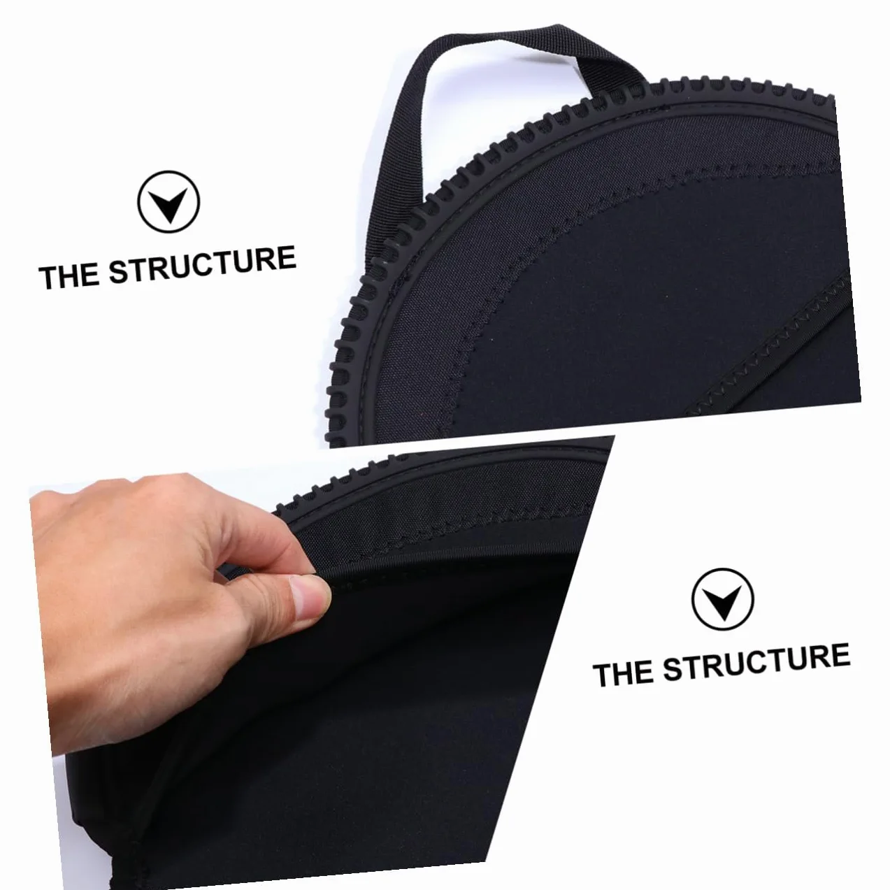 POPETPOP Housse de Snowboard Légère et Pratique en Matériau Résistant Protection pour Snowboard Noir Rangement Sécurisé pour Sports d'hiver et Voyages Paquet de Transport Multifonction