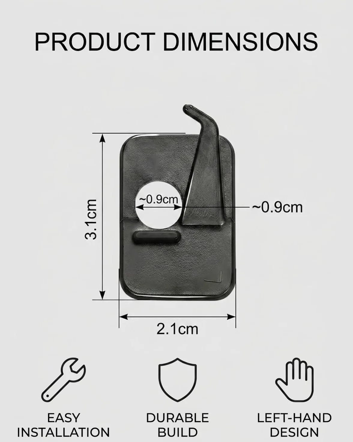 Porte-flèche Auto-adhésif Universel 6 Pièces pour Arc Recourbé & Longbow