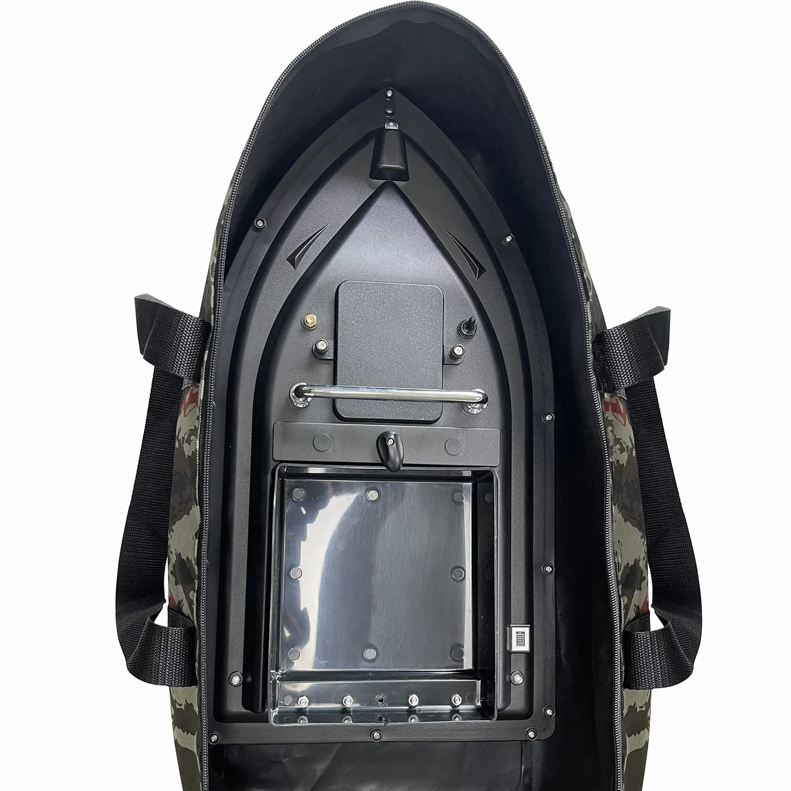 Sac de transport imperméable pour bateau de pêche, camouflage