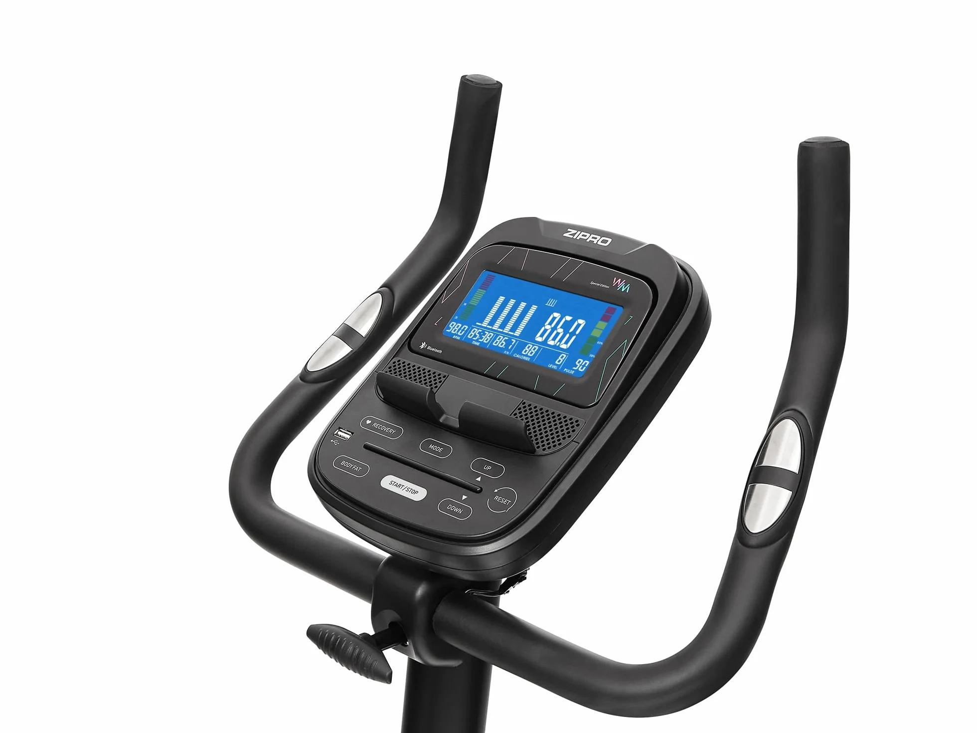 Zipro Vélo d'appartement magnétique Flame Ergomètre Fitness 150 kg