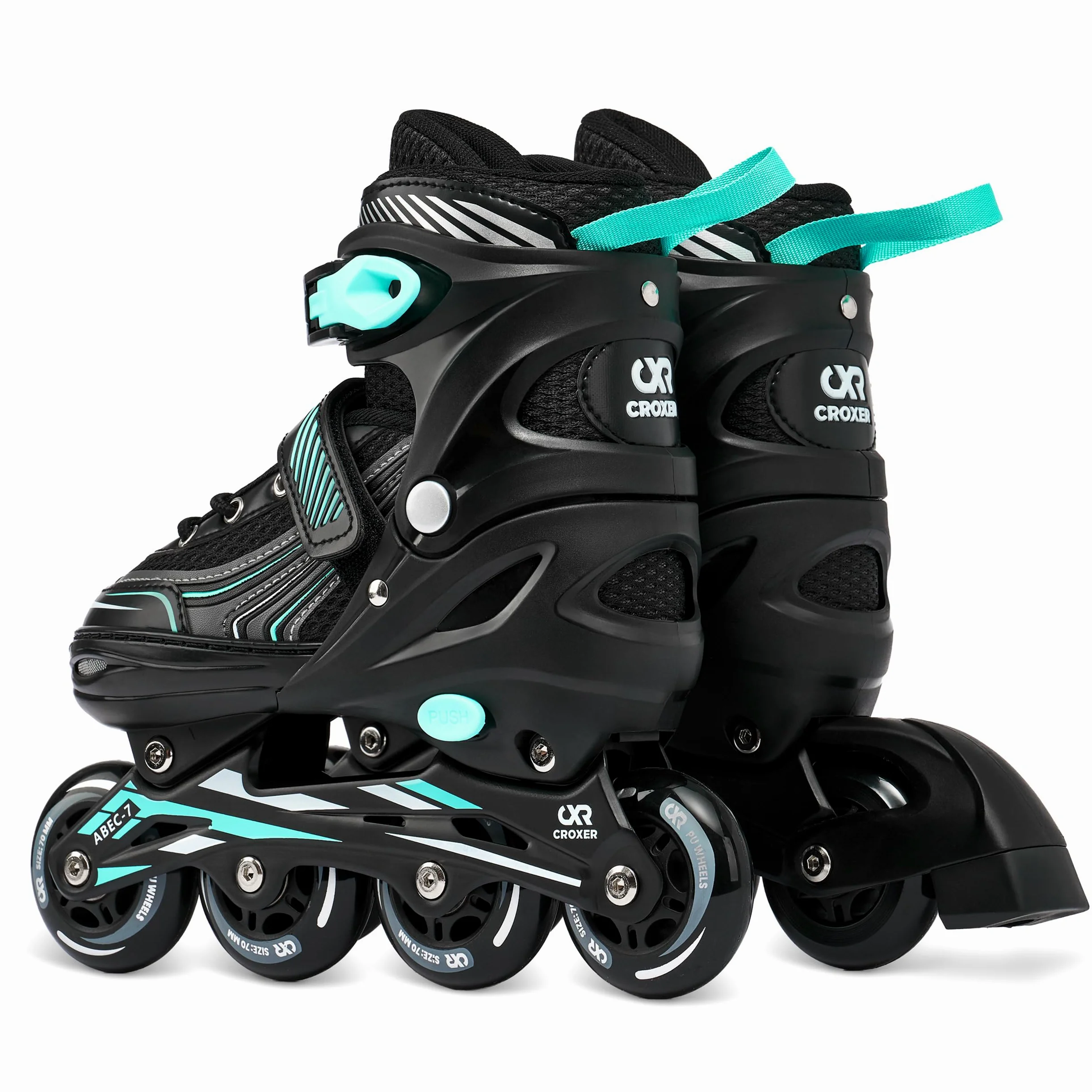 Optima - Roller en Ligne - Patin à Glace 2 en 1 - Pointure réglable modifiable Ajustable Homme Femme Enfant Transformable Adulte garçon Fille Rollers