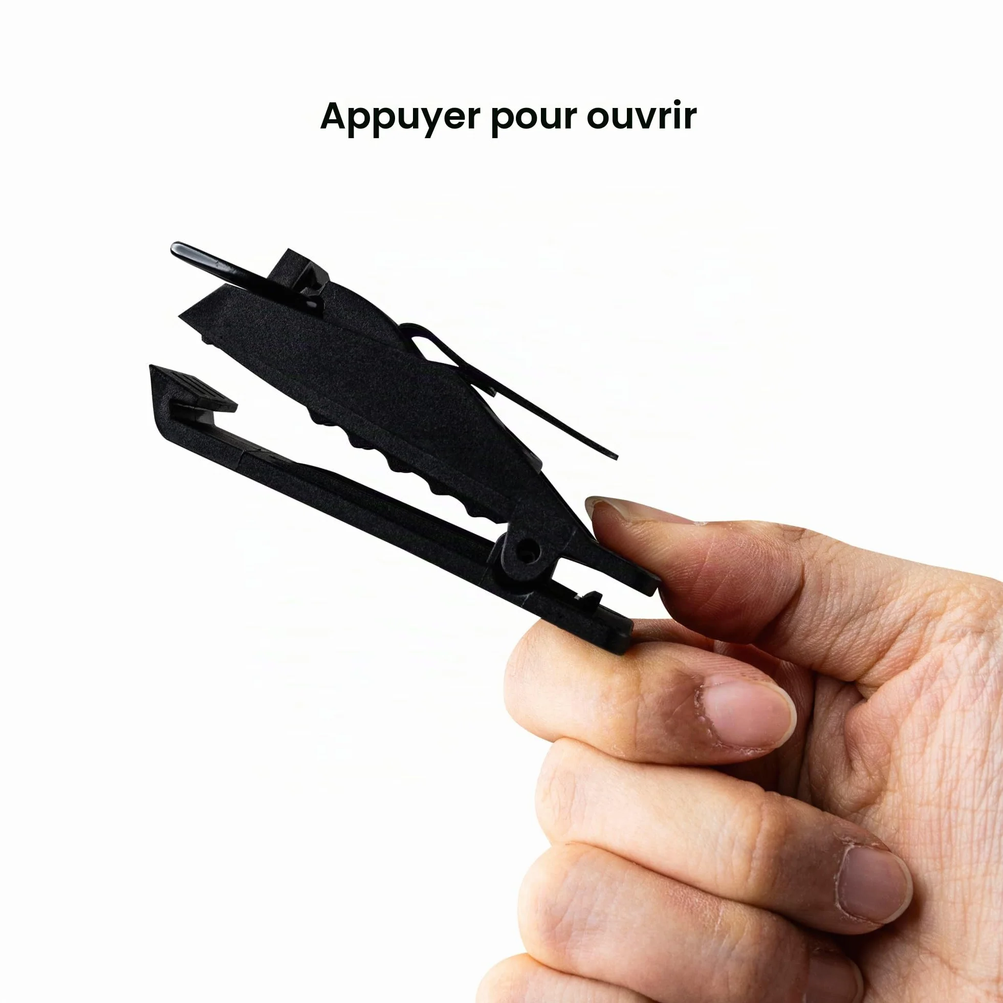 ALPAKA HUB Keychain Porte-clés Tactique Clip Ceinture Magnétique Amovible Rapide MOLLE Compatible Portefeuille Sling Sac à dos