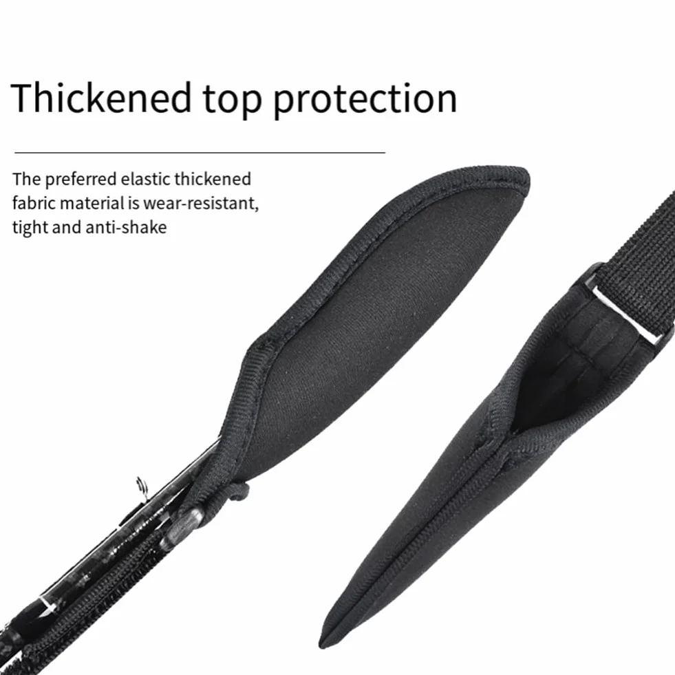 Housses de canne à pêche Ceinture porte-canne 59 cm–130 cm Protection réglable