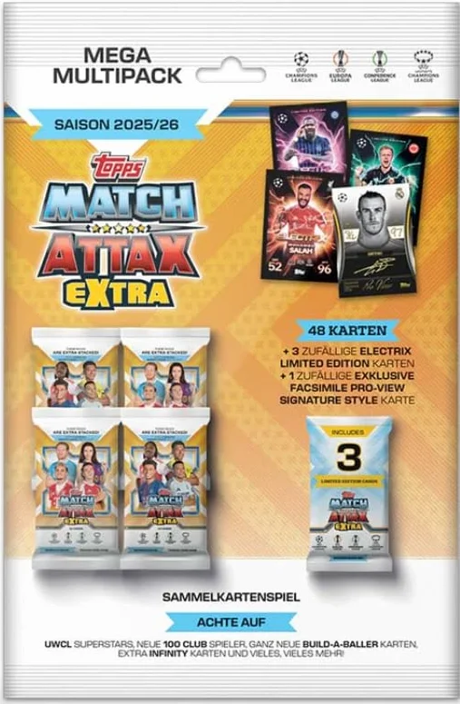 Topps Match Attax UEFA Champions League Exclusive Mega Multipack 2025/2026