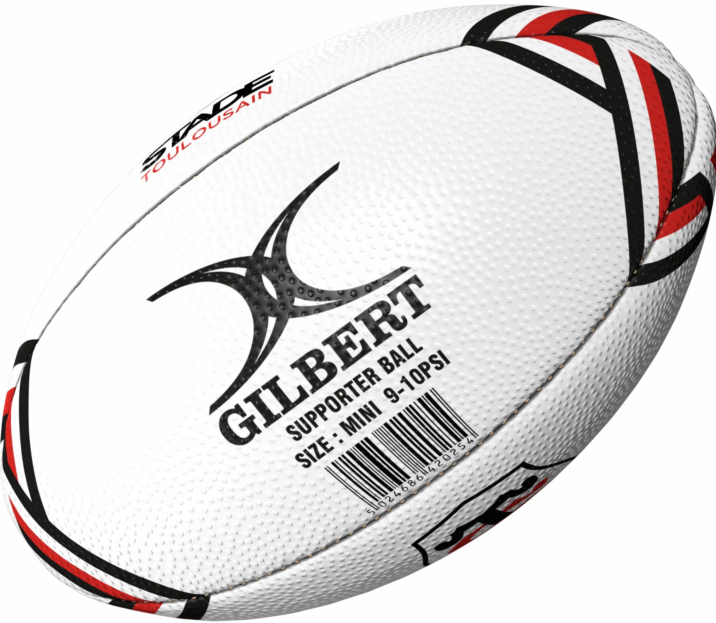 Gilbert Mini Ballon de Rugby Toulouse - Collection Officielle Stade Toulousain