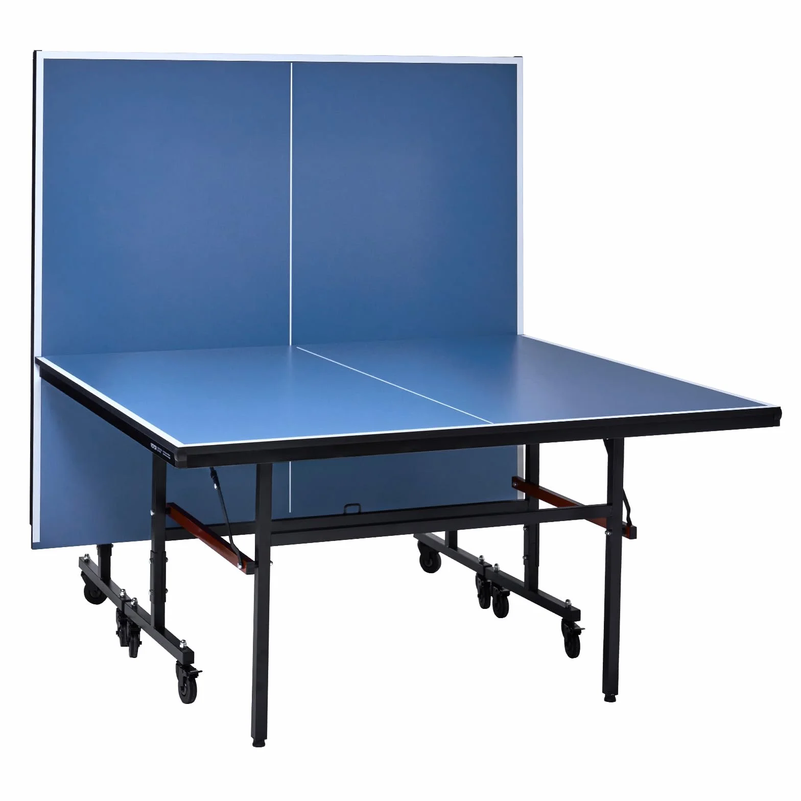 VEVOR Table de ping-pong pliable MDF 18 mm avec filet à serrage rapide et roues verrouillables