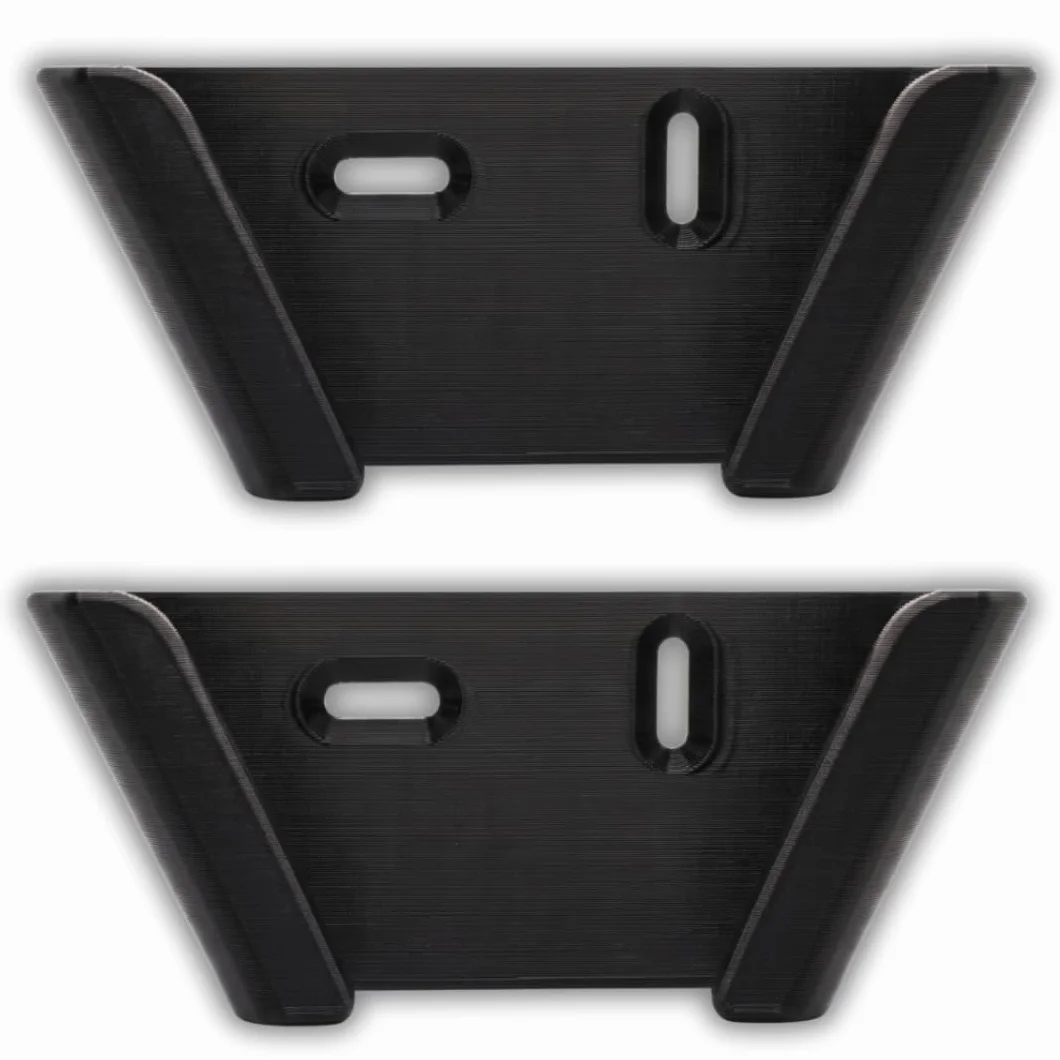 Lot de 2 supports muraux pour raquettes de tennis avec vis et chevilles