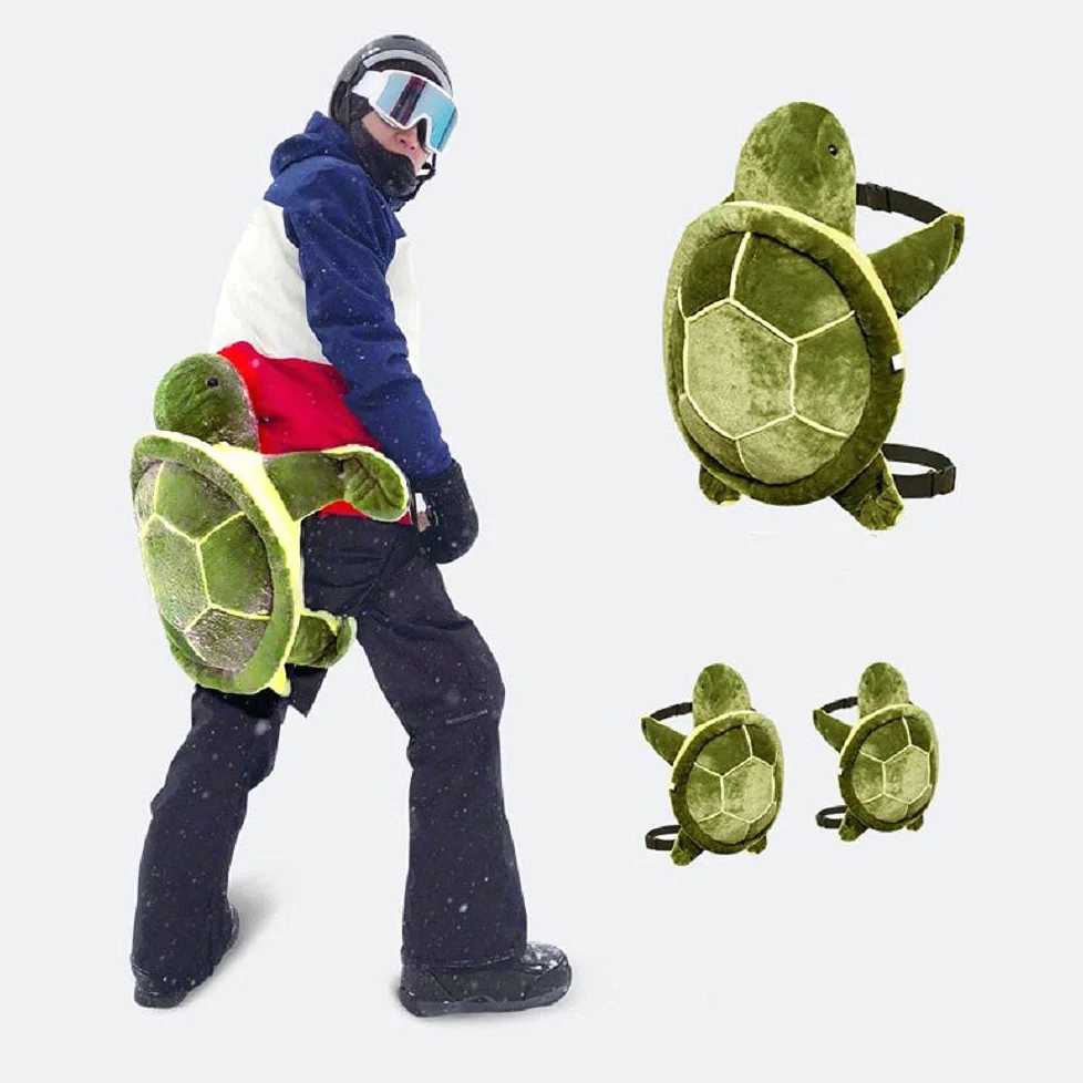 Coussin de Protection rembourré pour Les Hanches - 1pcs Tortue Coussin Protecteur de Ski pour Le Skateboard, Le Snowboard(pour Adultes)