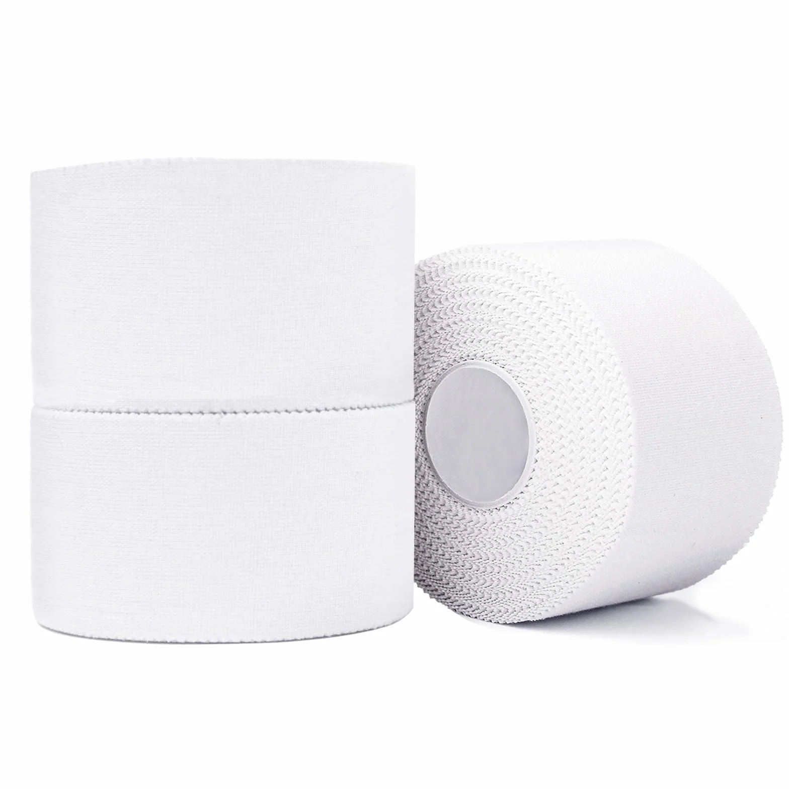 Sport Tape 3,8 cm x 10 m Ruban Adhésif Sport Blanc Inélastique Strap Hockey