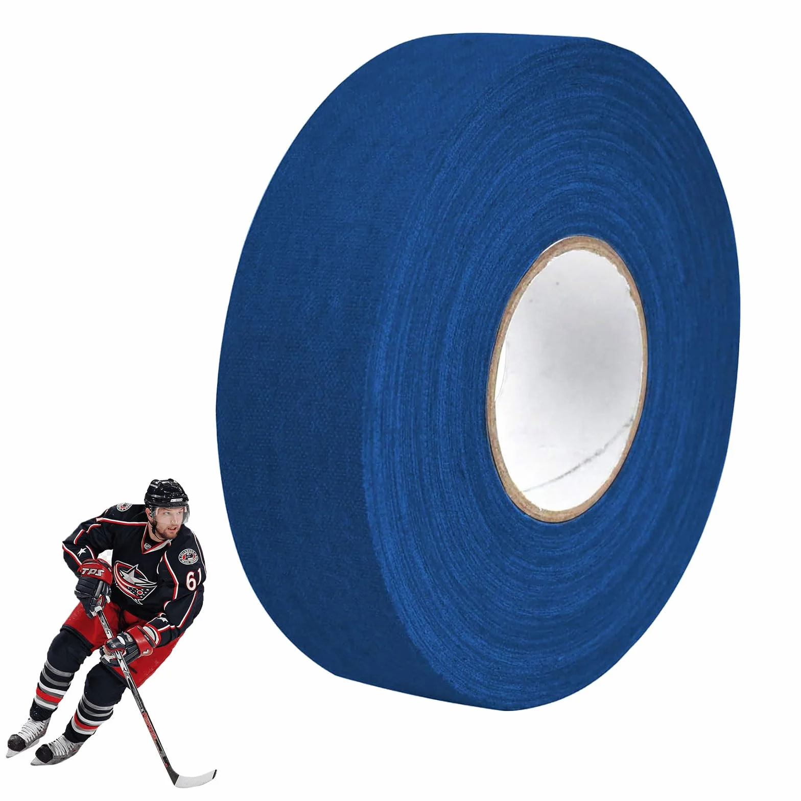 Ruban de Hockey Adhésif 25m × 25mm Bleu foncé