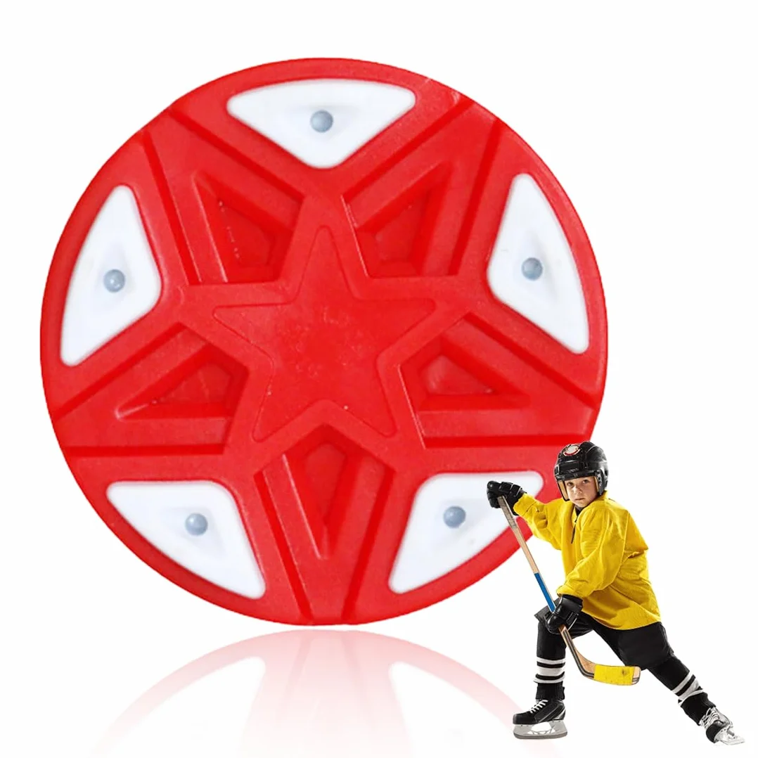 Rondelle de Hockey NHQZ pour Hockey sur Glace, Roller Hockey, Hockey de Rue - Plastique, Intérieur Extérieur