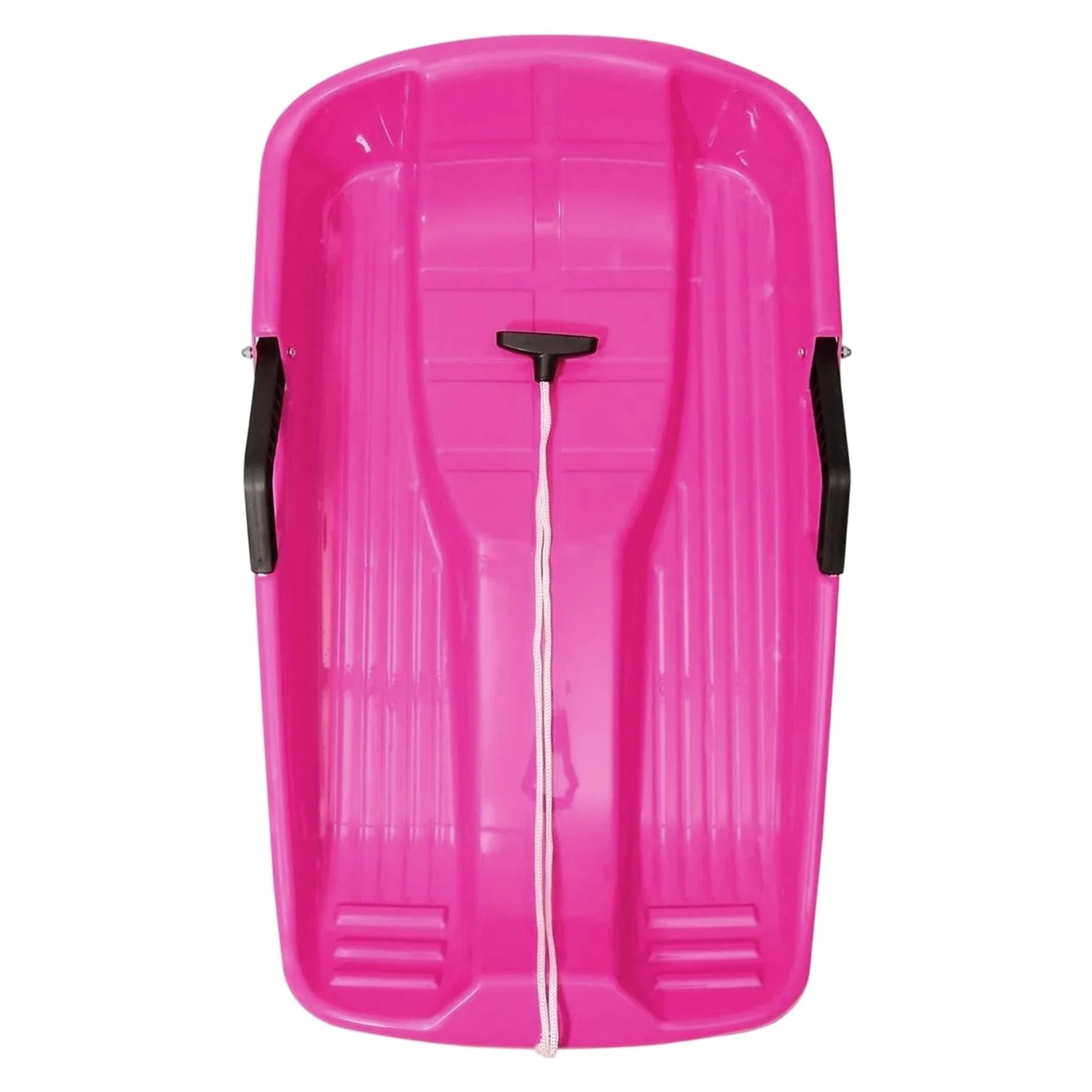 Luge De Neige Enfant Toboggan d'hiver 2 Places avec Corde De Traction | Planche Luge Neige Hiver Pour Plage Sable Glace Pentes Descentes Garçons Filles