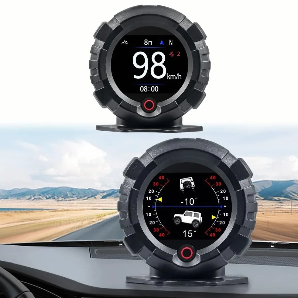 Compteur de pente GPS numérique inclinomètre voiture tout-terrain
