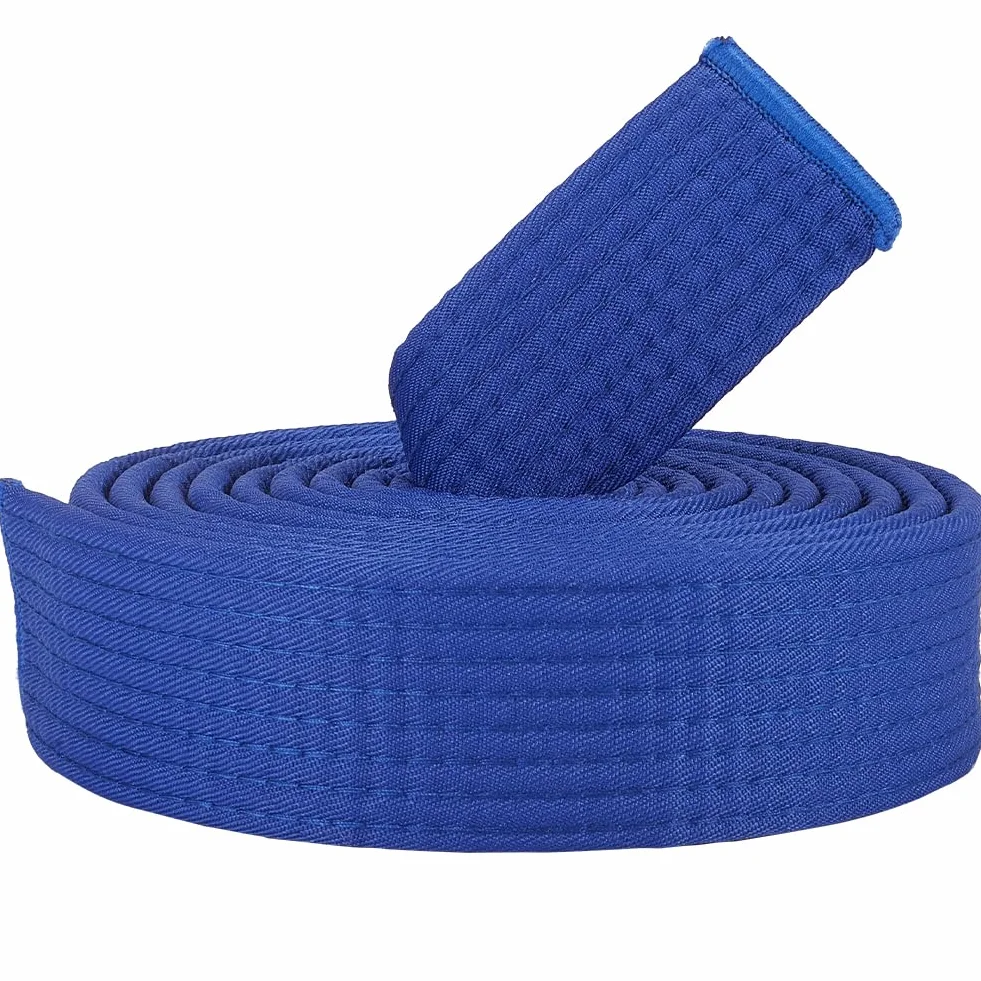 CREATCABIN Ceinture Jiu Jitsu Bleu Foncé 280cm Polyester Judo Arts Martiaux
