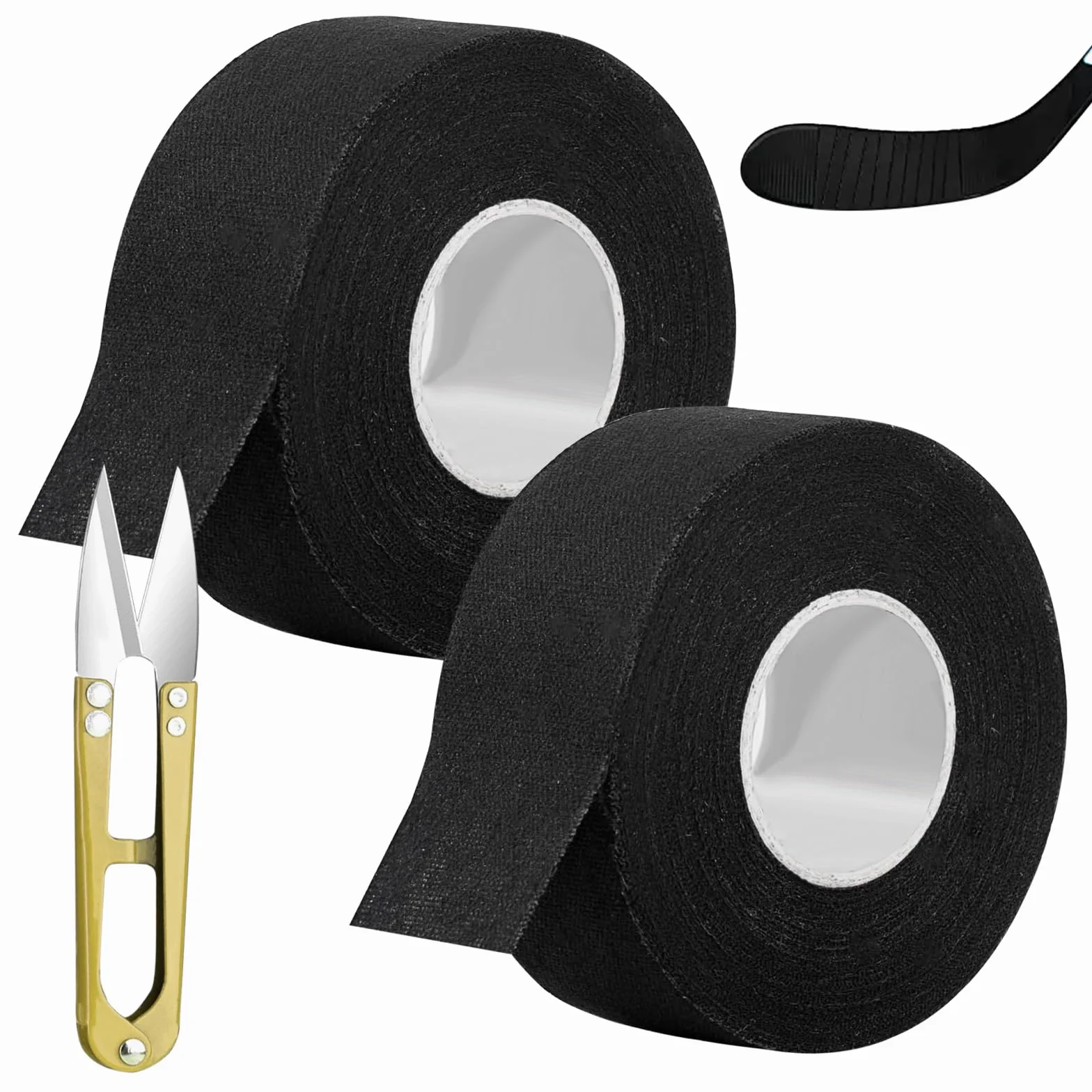 Bande Antidérapante pour Hockey 25 mm × 10 m 2 Rouleaux