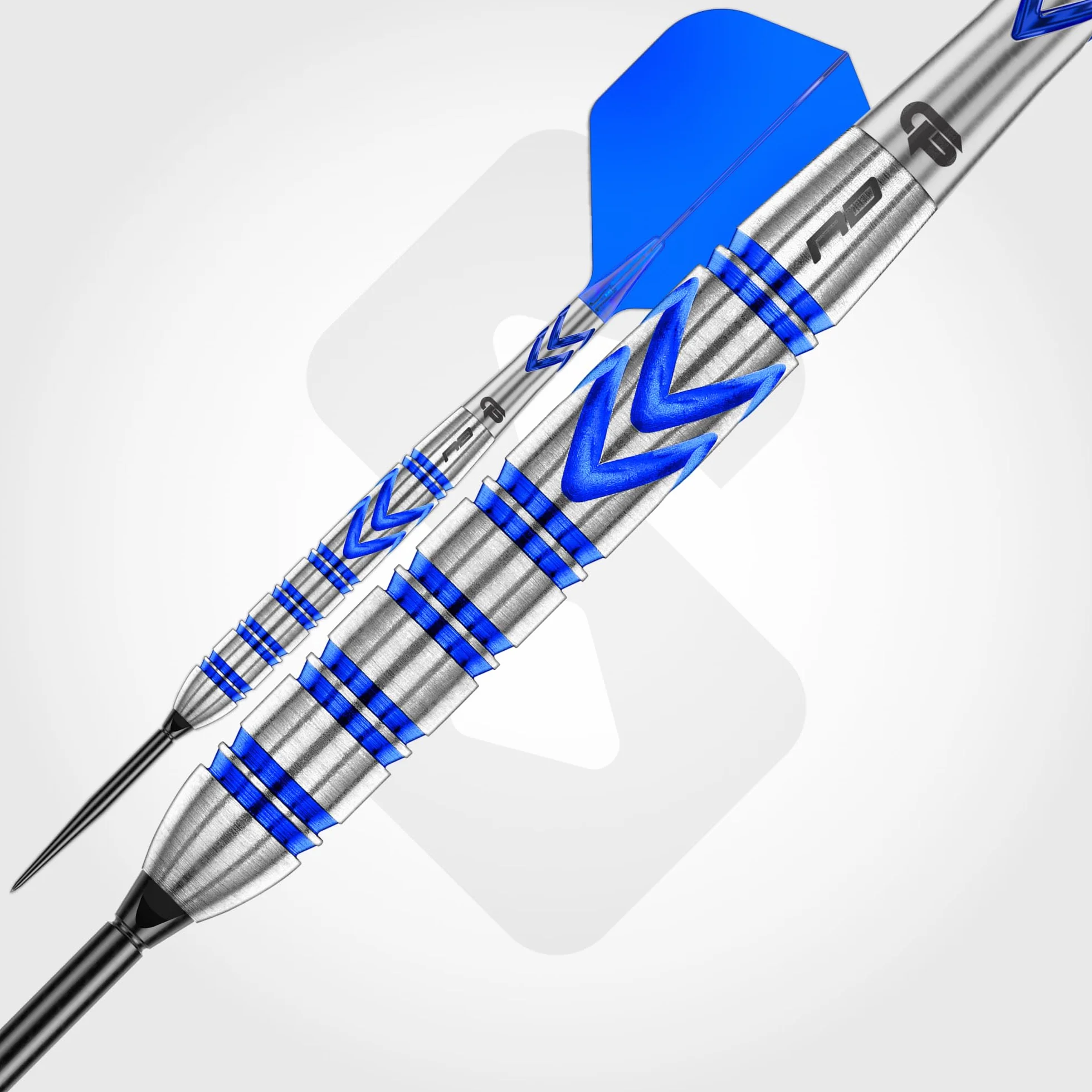 RED DRAGON Gerwyn Price Original Jeu de fléchettes 90 % tungstène avec aile/tige intégrée, ailettes et tiges de fléchettes 23 g