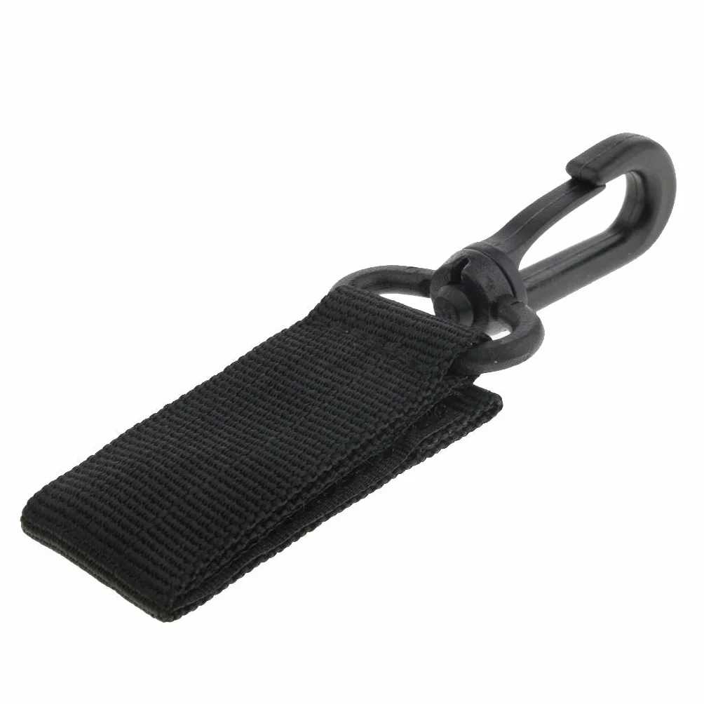 Mousqueton en nylon avec boucle Molle Vert militaire Type 2