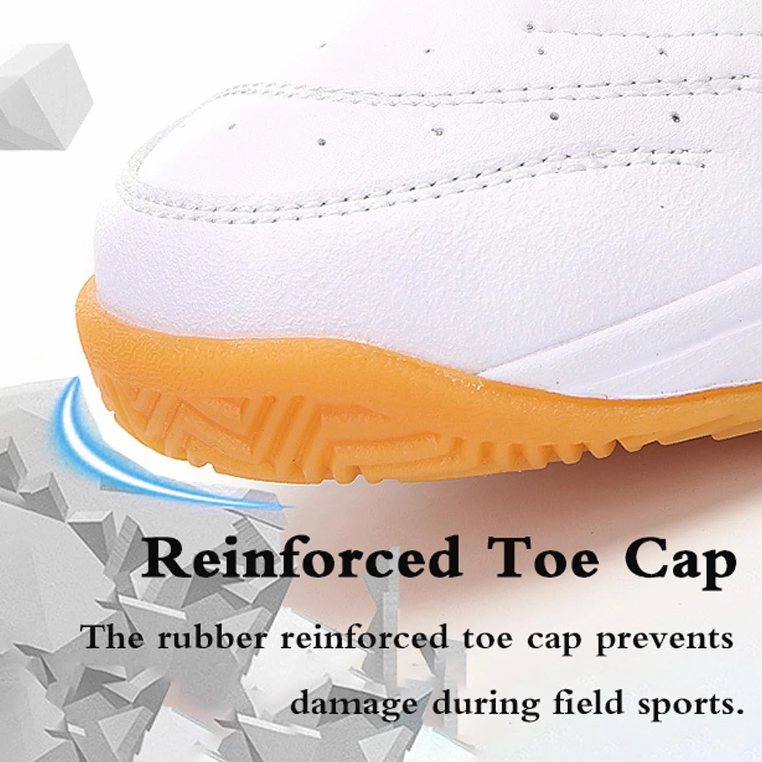 Chaussures de Tennis Table d'Intérieur, Chaussures de Squash et Badminton pour Adultes, Légères et Respirantes