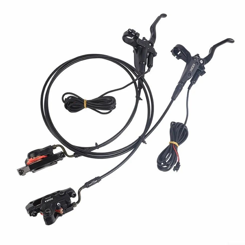 Set de freins à disque hydraulique ARMYJY pour vélos E-Bike VTT, commande électrique et changement de vitesse, avant + arrière
