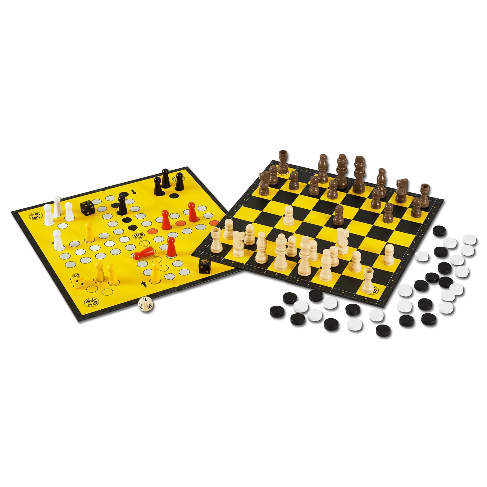 Borussia Dortmund BVB Jeux d'échecs Fan Article Noir Jaune