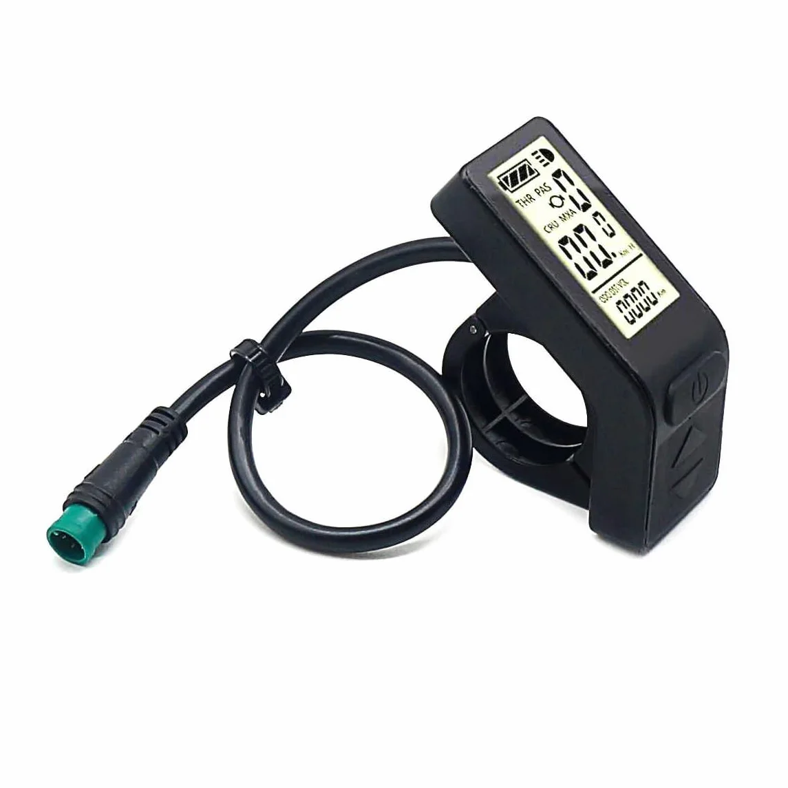 Afficheur KT-LCD4 5 Pin Ordinateur de Bord Écran LCD E-Bike Vélo Électrique 24V 36V 48V