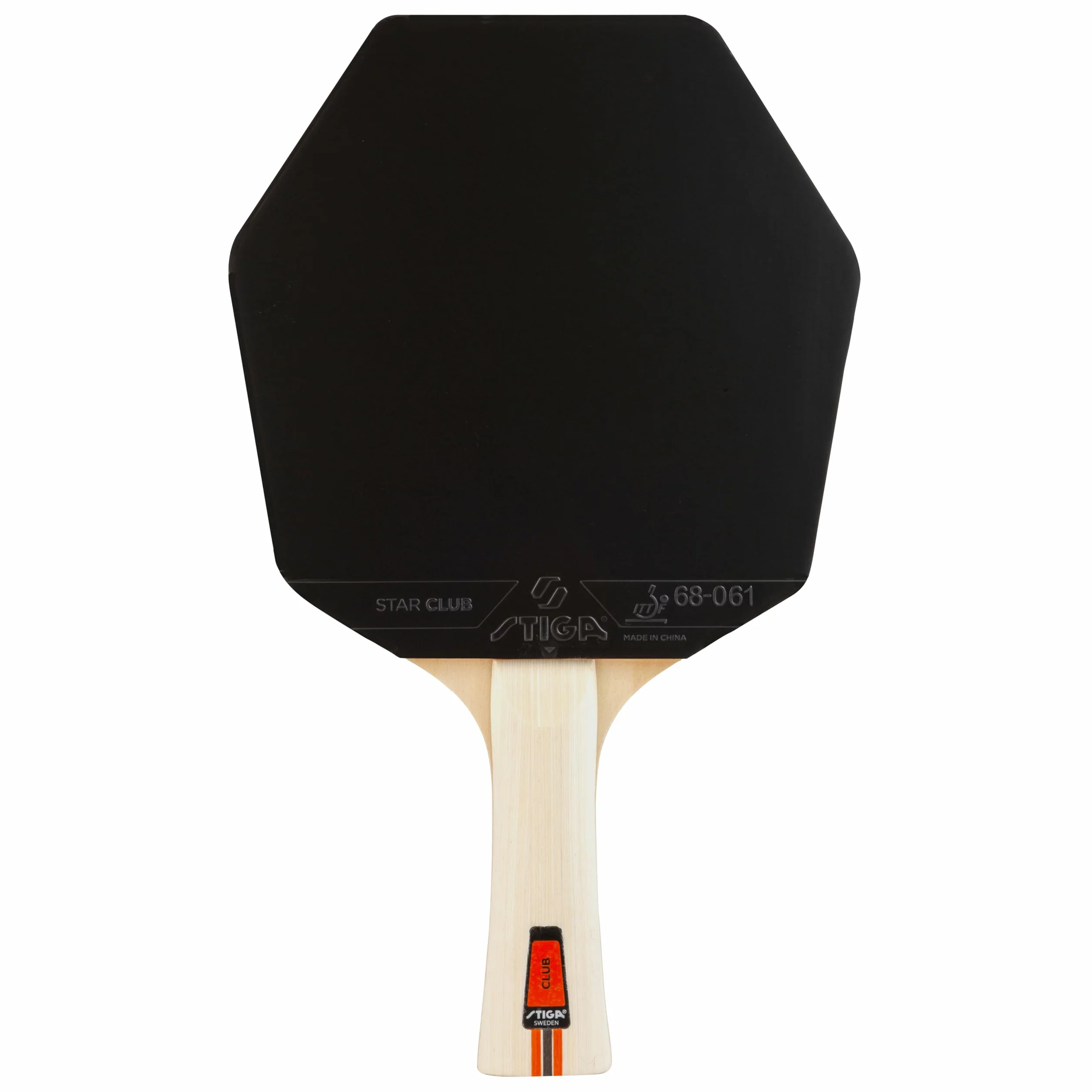 STIGA Club Cybershape Raquette Tennis de Table Bois 5 Plis Star Club Grand Sweet Spot