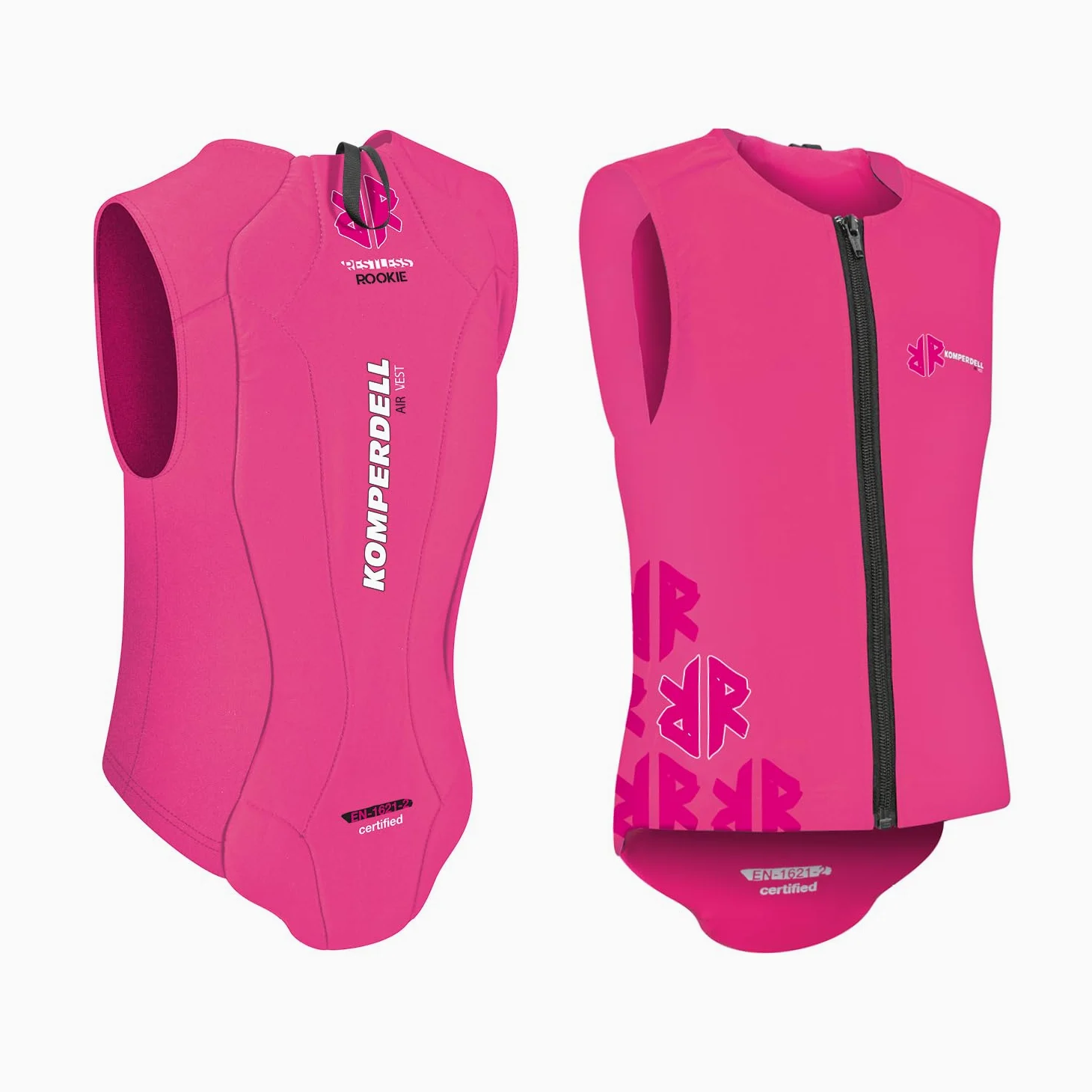 Komperdell Air Vest Junior EN 1621-2 Gilet de protection dorsale pour enfant pour ski, snowboard et équitation