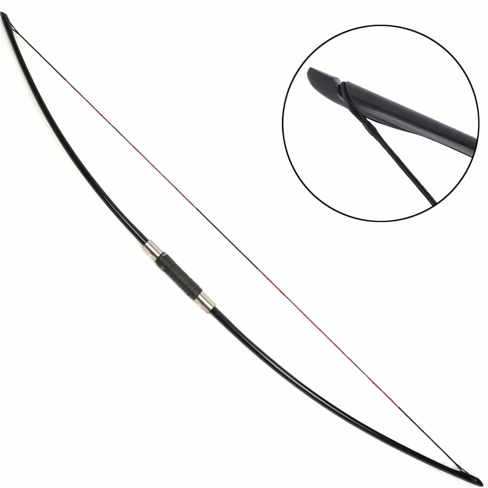 SHARROW Arc Classique Anglais Longbow 25LBs-40LBs Ambidextre Takedown