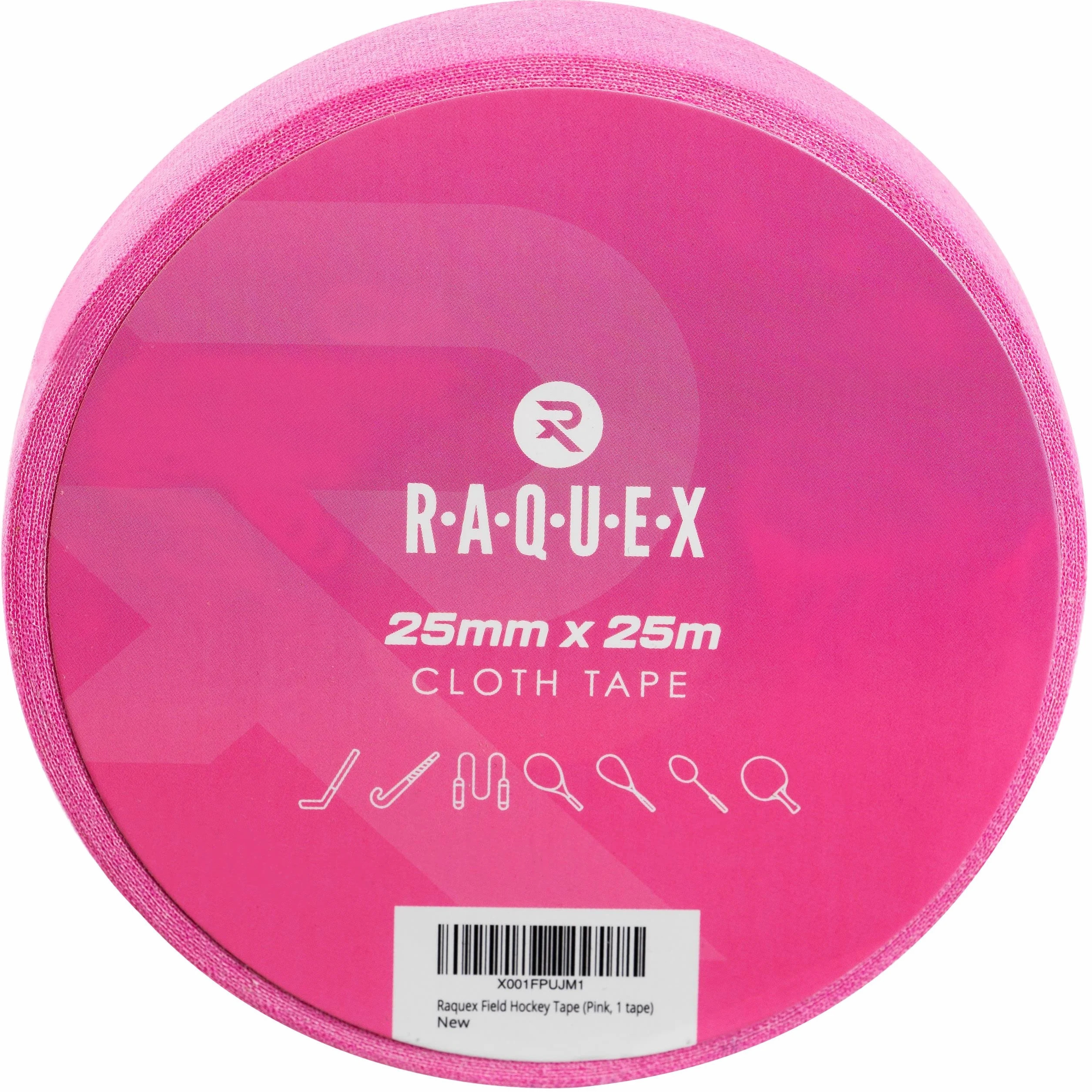 Raquex Bande en Tissu pour Sports Crosse de Hockey Tennis Squash Badminton