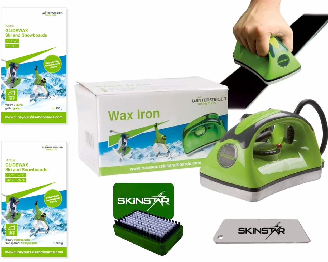 WINTERSTEIGER Starter, Fer à Farter Brosse Cire grattoir