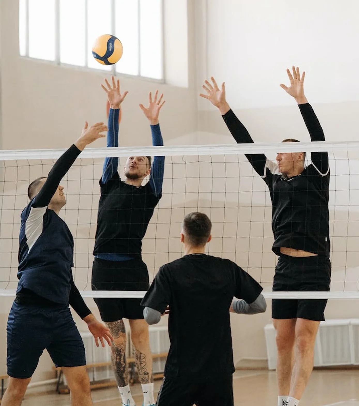Filet de volley-ball professionnel 9,1 m x 9,1 m extérieur corde métallique résistant aux déchirures intempéries