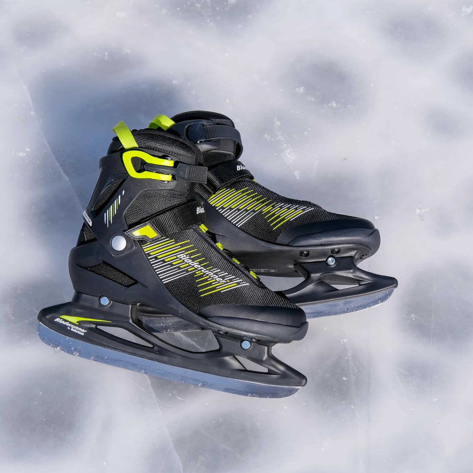 Bladerunner Igniter Ice Patins à Glace, Homme, Noir/Citron Vert, 41