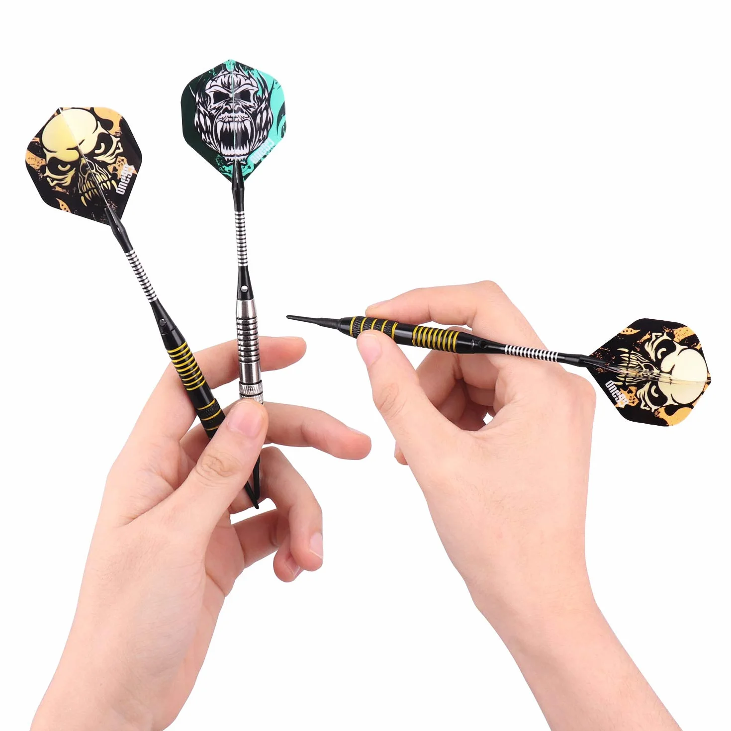 One80 Professional Perfection Fléchettes en Plastique 18g 12 Sztuk (Classic 2)