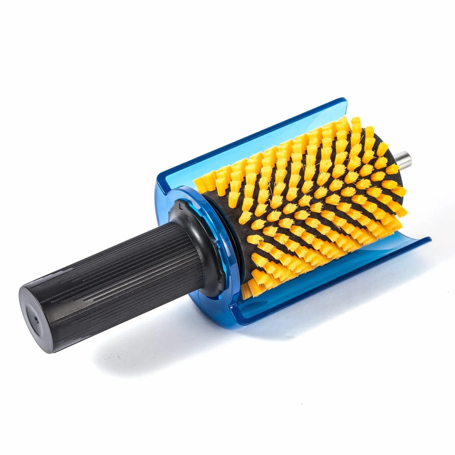 XCMAN Kit de brosses rotatives pour Ski avec Manche 3 brosses Nylon Crin Cheval Laiton Liège