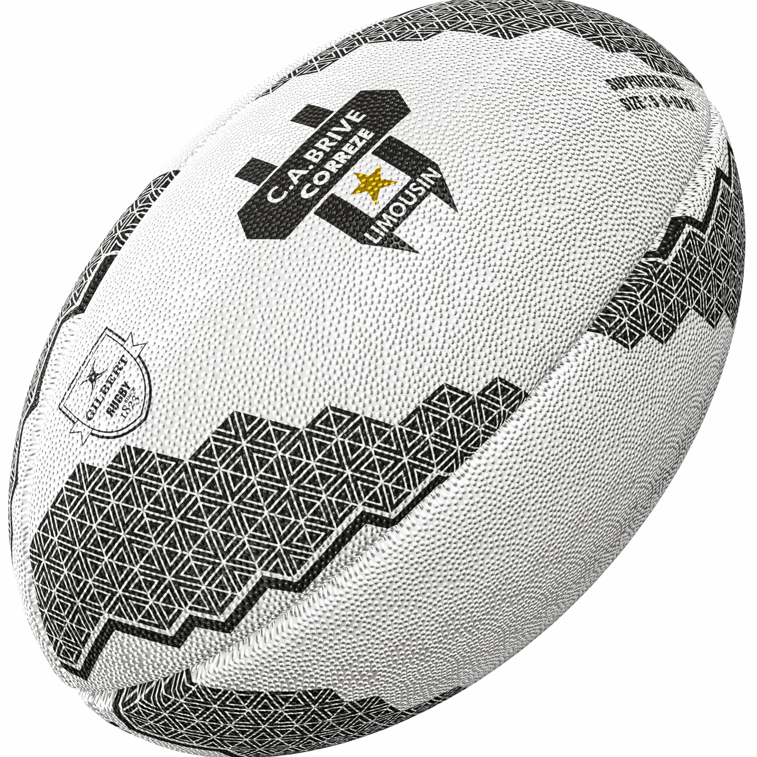 Gilbert Ballon de Rugby Brive - Collection Officielle CA Brive Corrèze Limousin