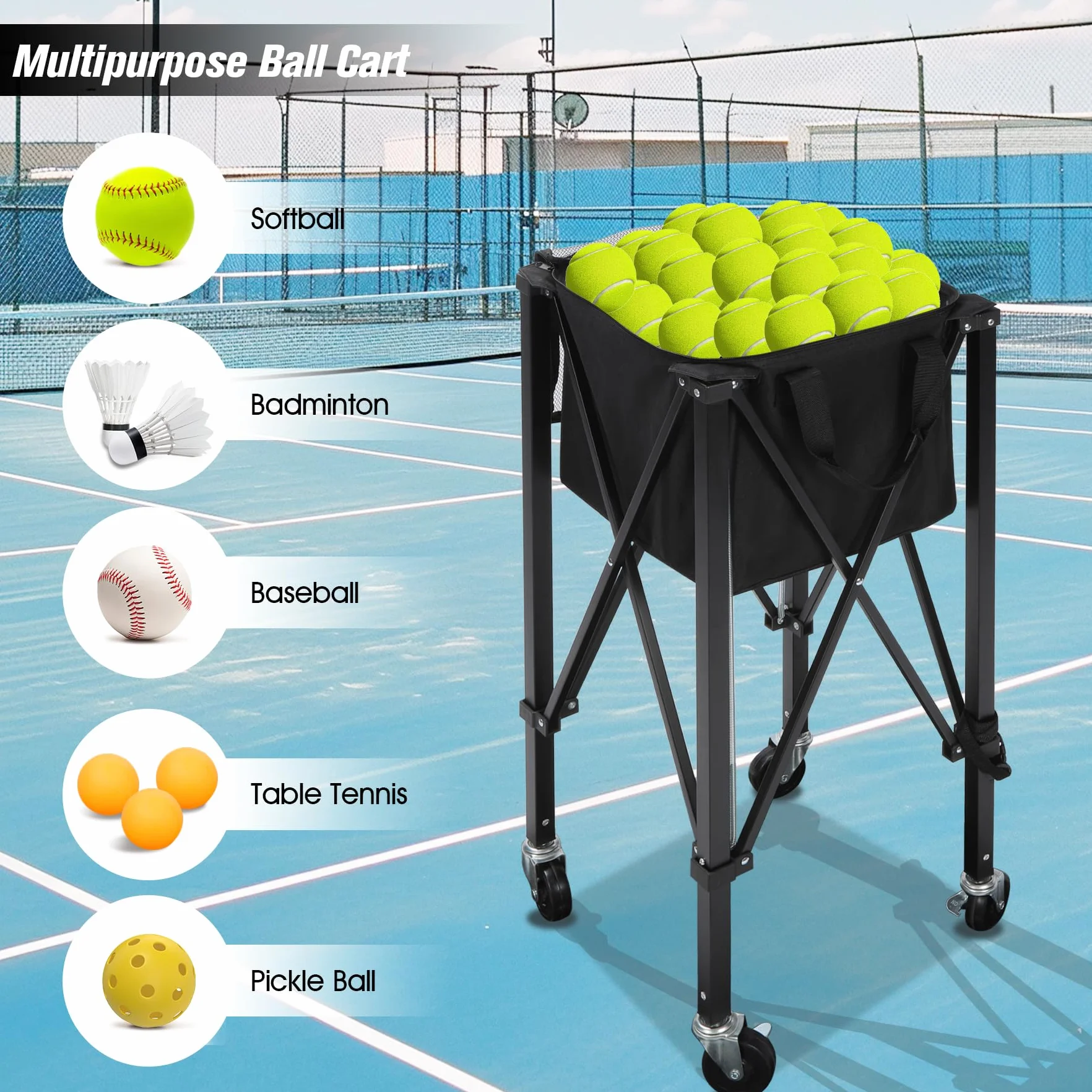 Balles de tennis portables Hopper