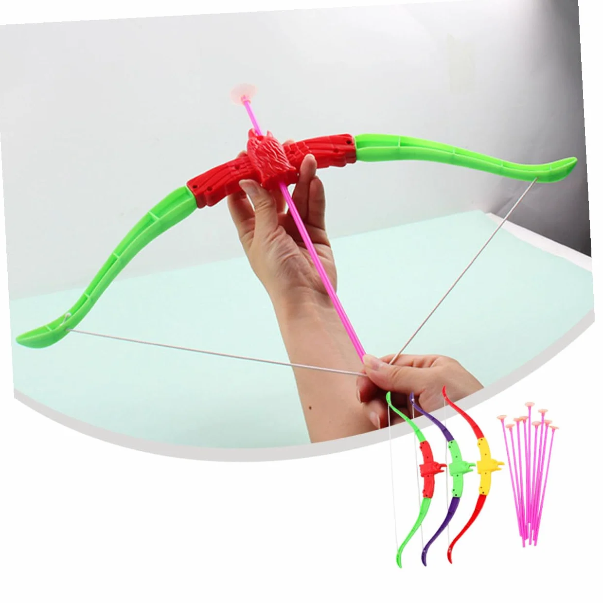 Jeu De Tir à Arc Simulation pour Garçon Fille Jouet Extérieur