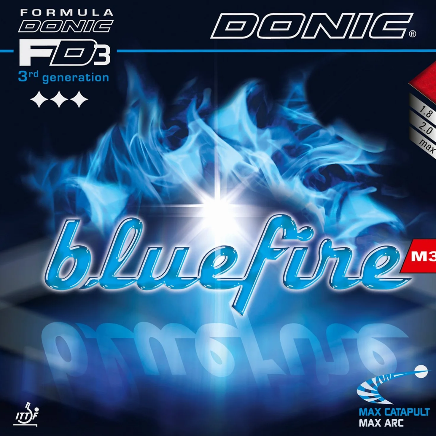 Donic Bluefire M3 Revêtement de tennis de table
