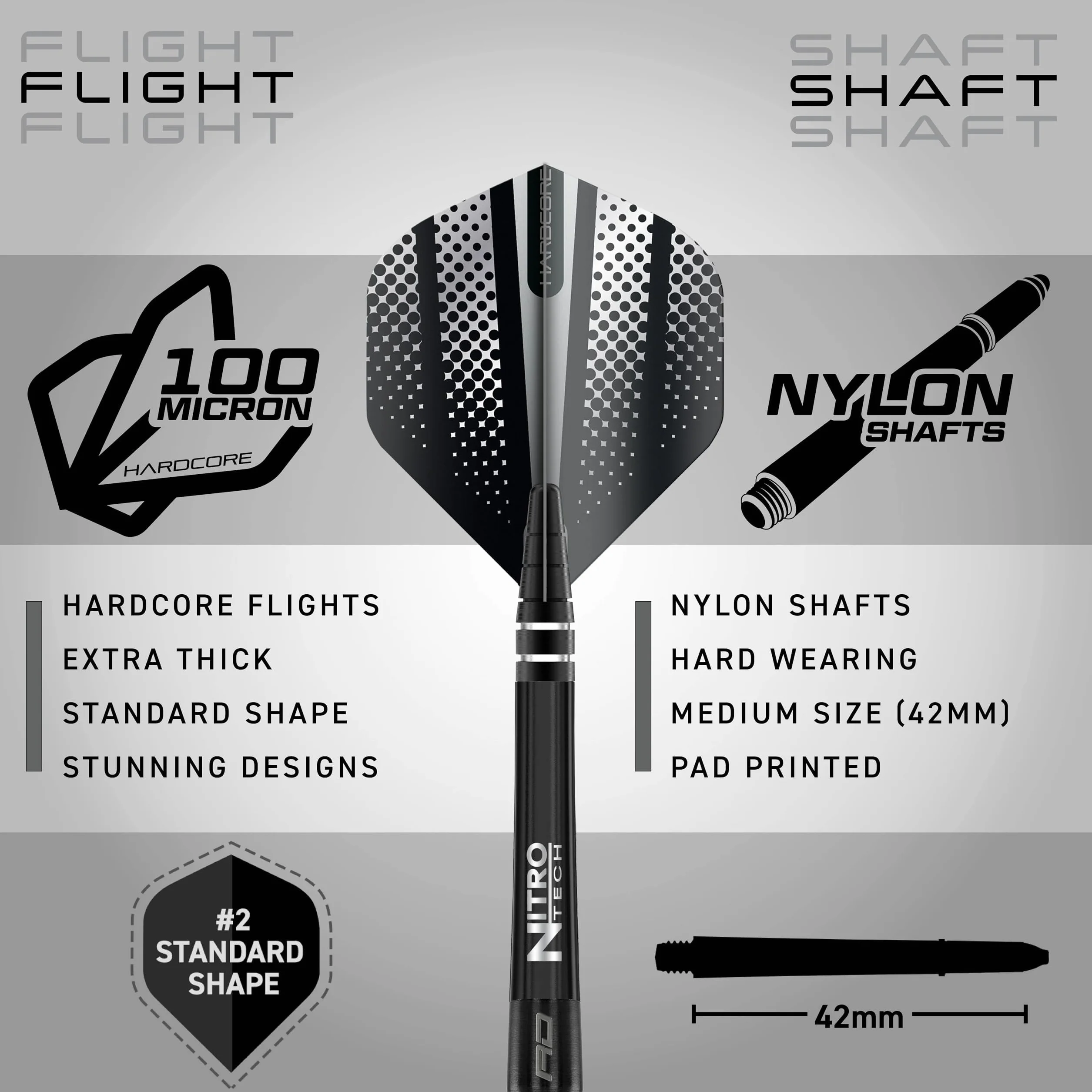 RED DRAGON Fléchettes 85% Tungstène 20g-28g Acier/Plastique Razor Edge Steeltip Softip