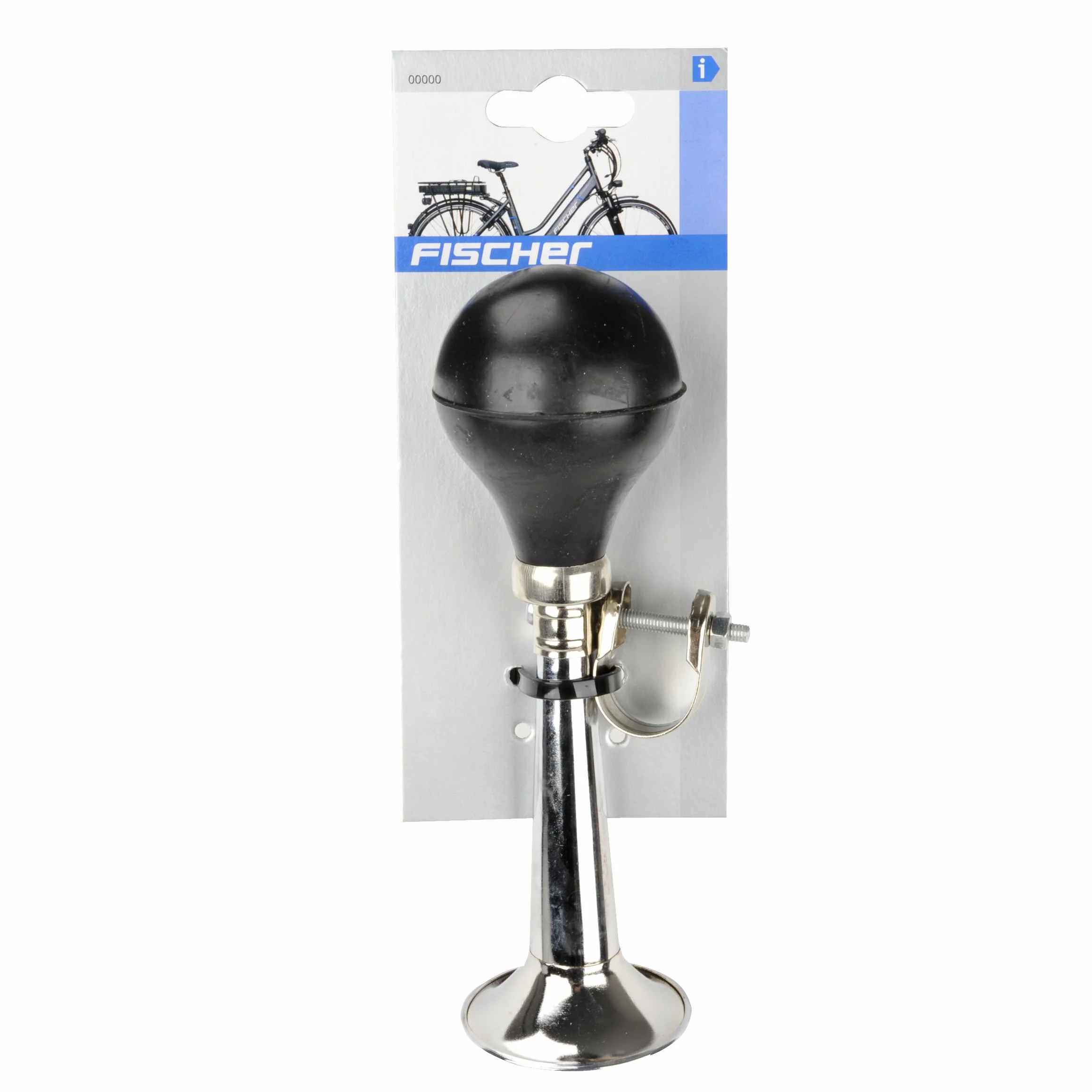 Fischer Klaxon unisexe chromé Argenté Taille unique