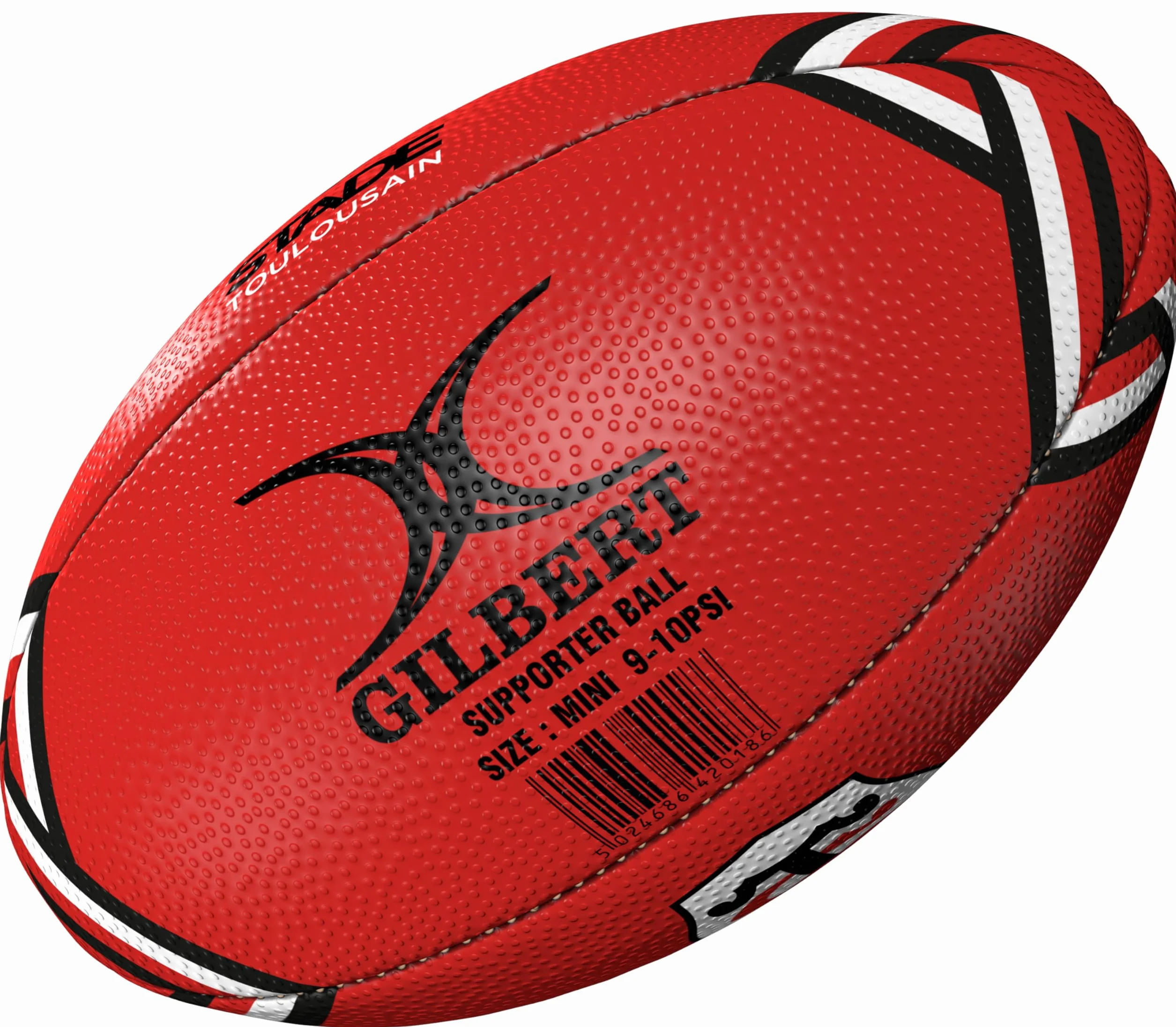 Gilbert Mini Ballon de Rugby Toulouse Collection Officielle Stade Toulousain