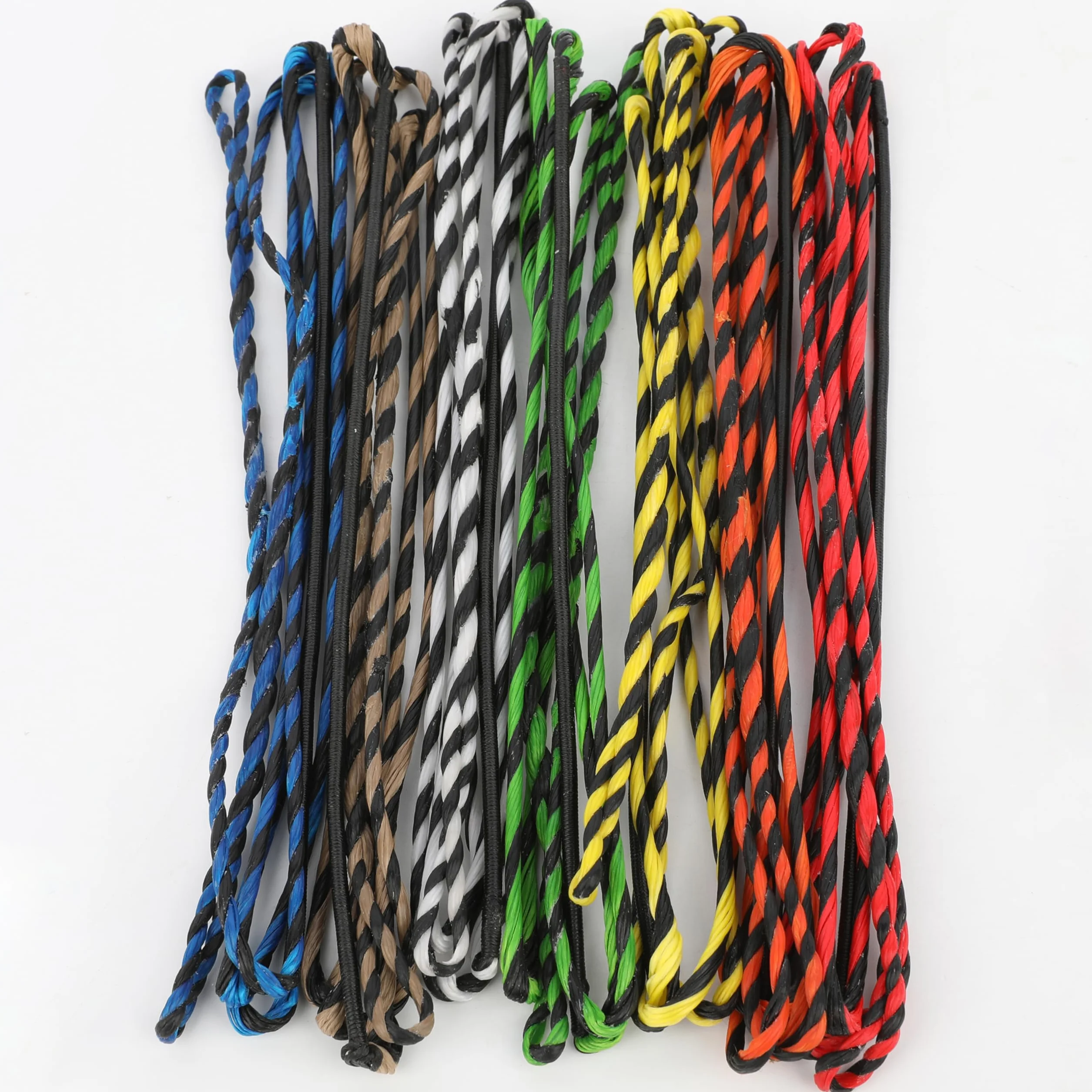 Corde à Arc Flemish Twist 42-66" 12/14/16 brins pour Arcs Traditionnels Recourbés